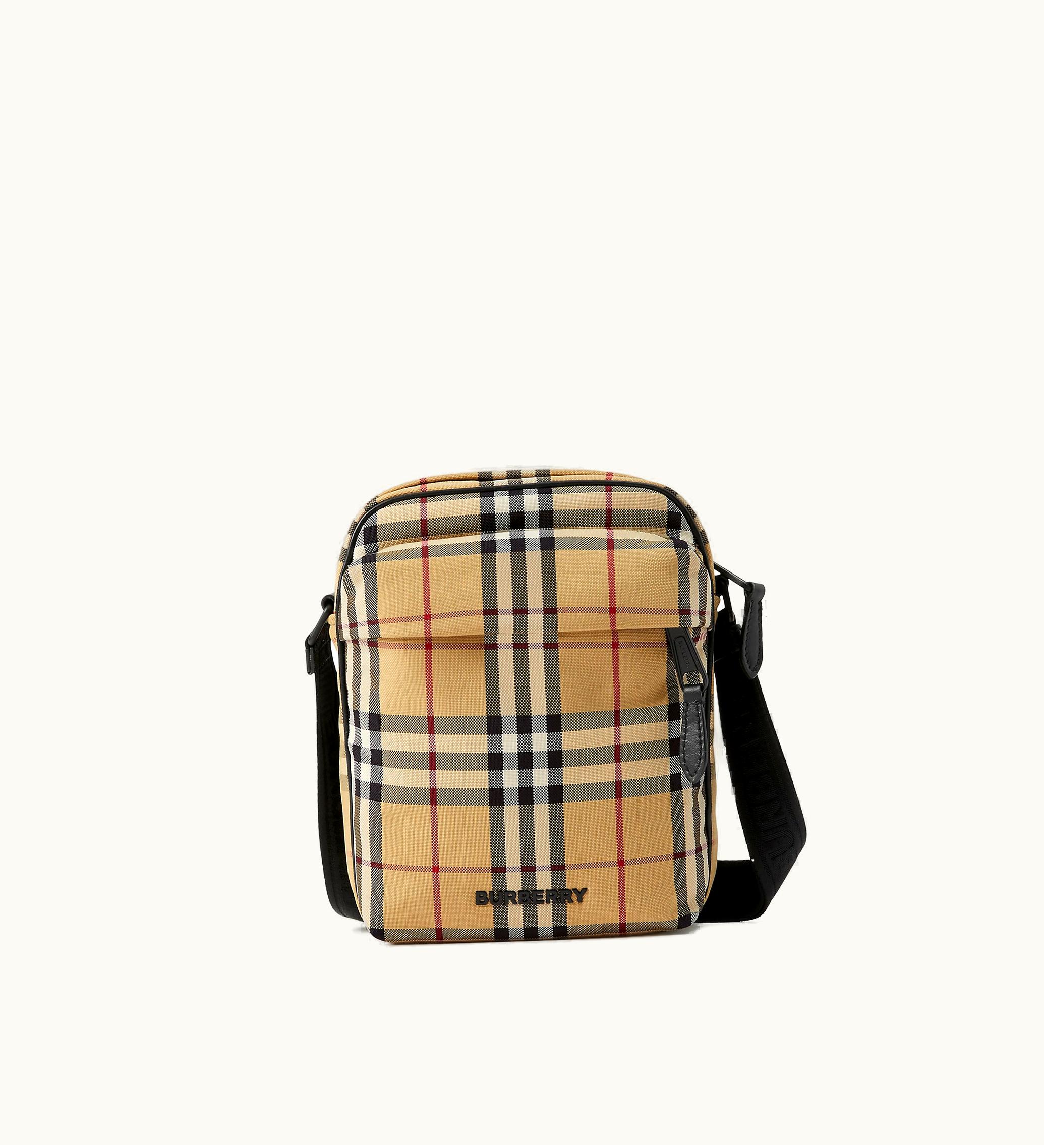 Burberry Burberry Freddie Bag In Archive Beige - Men