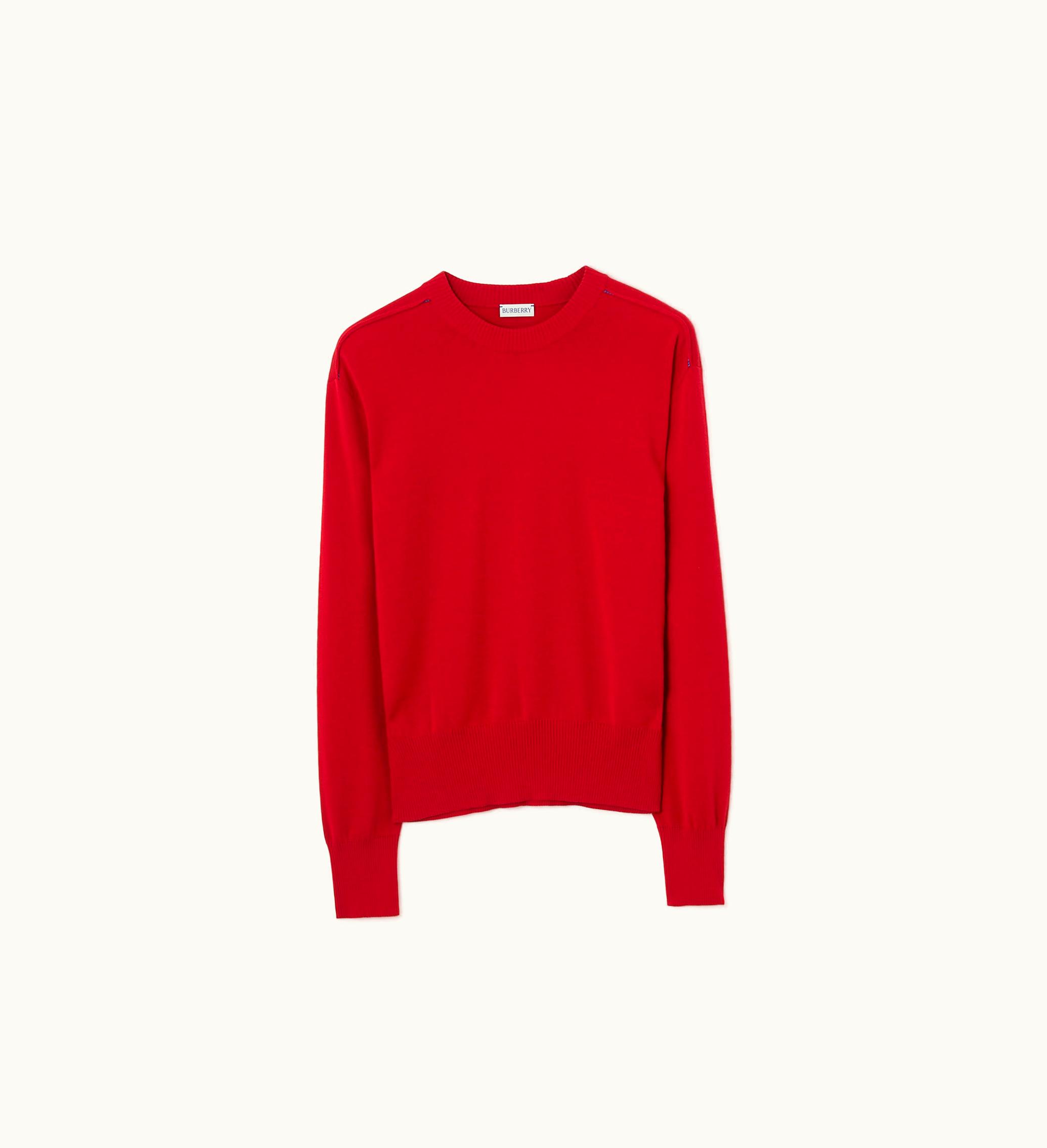 Burberry Burberry Wool Sweater In Pillar - Men
