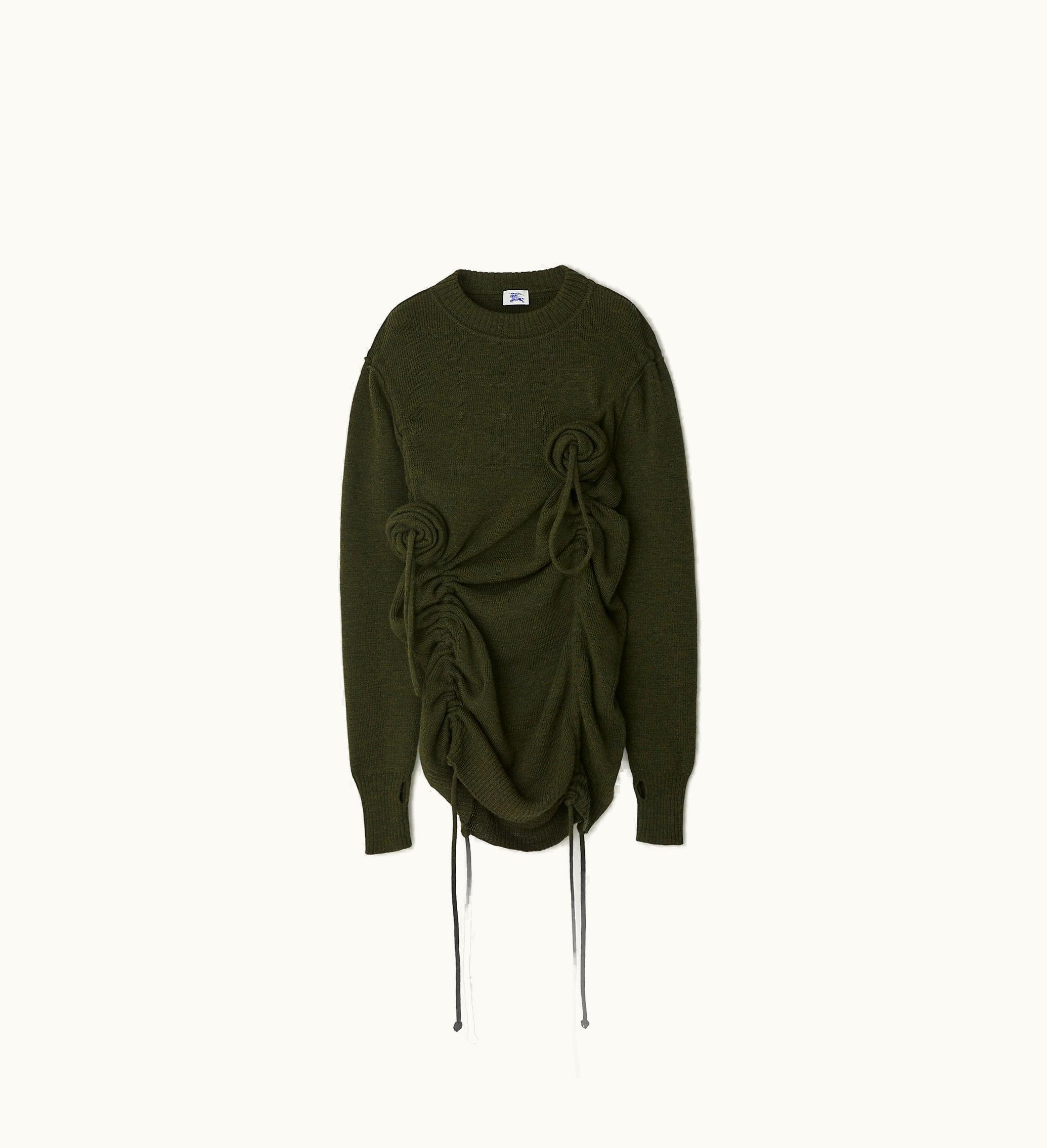 Burberry Burberry Rose Wool Sweater In Military - Men