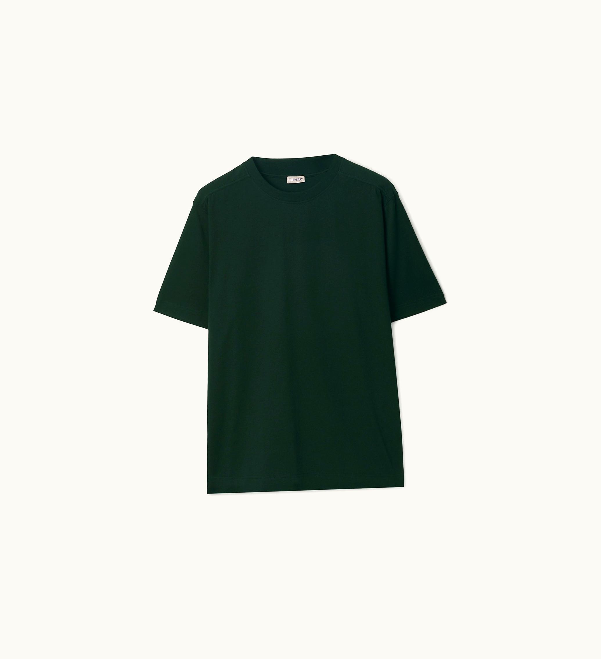 Burberry Burberry Cotton T-shirt In Vine - Men