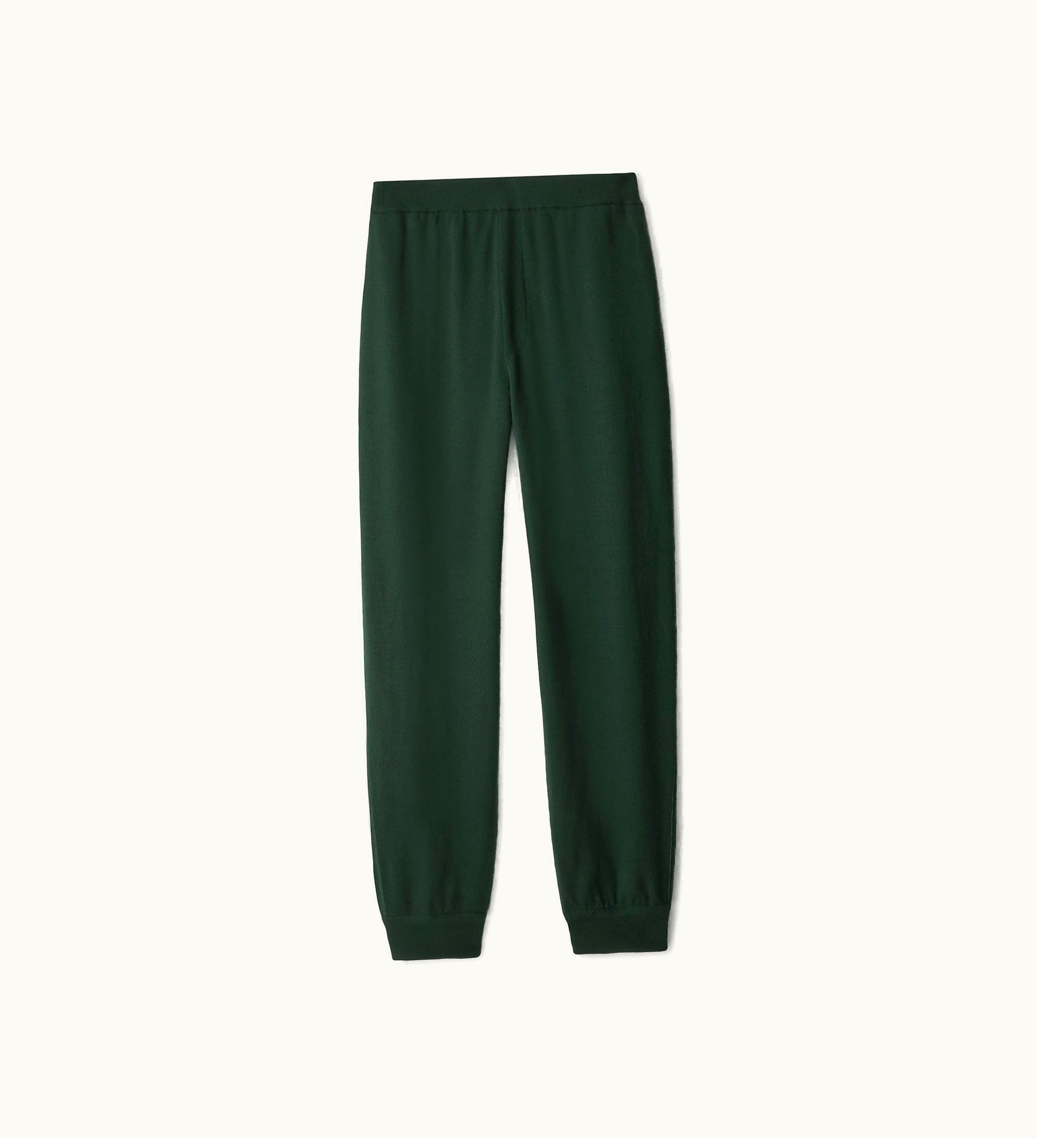Burberry Burberry Wool Jogging Pants In Vine - Men