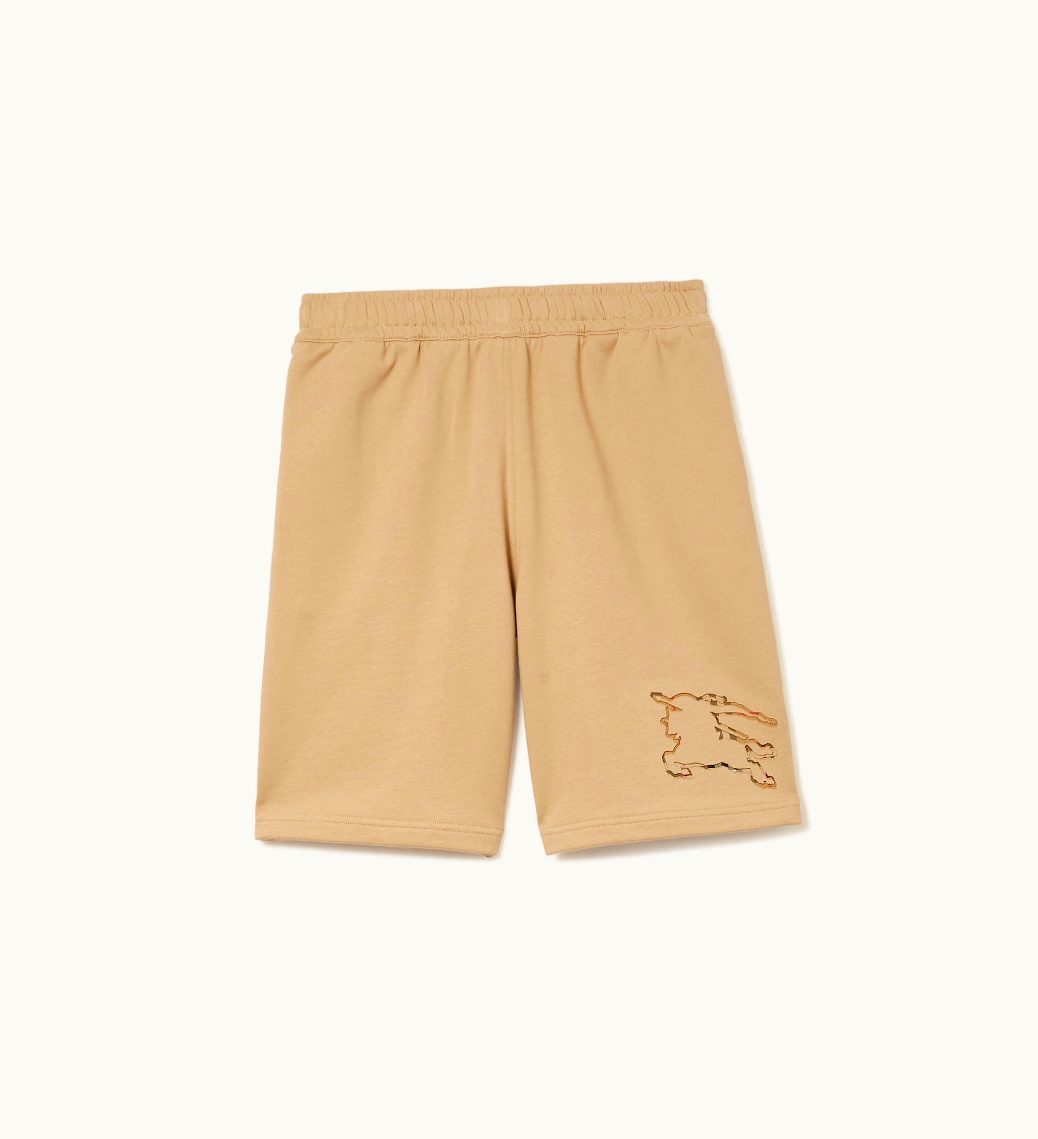Burberry Burberry Cotton Shorts In Soft Fawn - Men