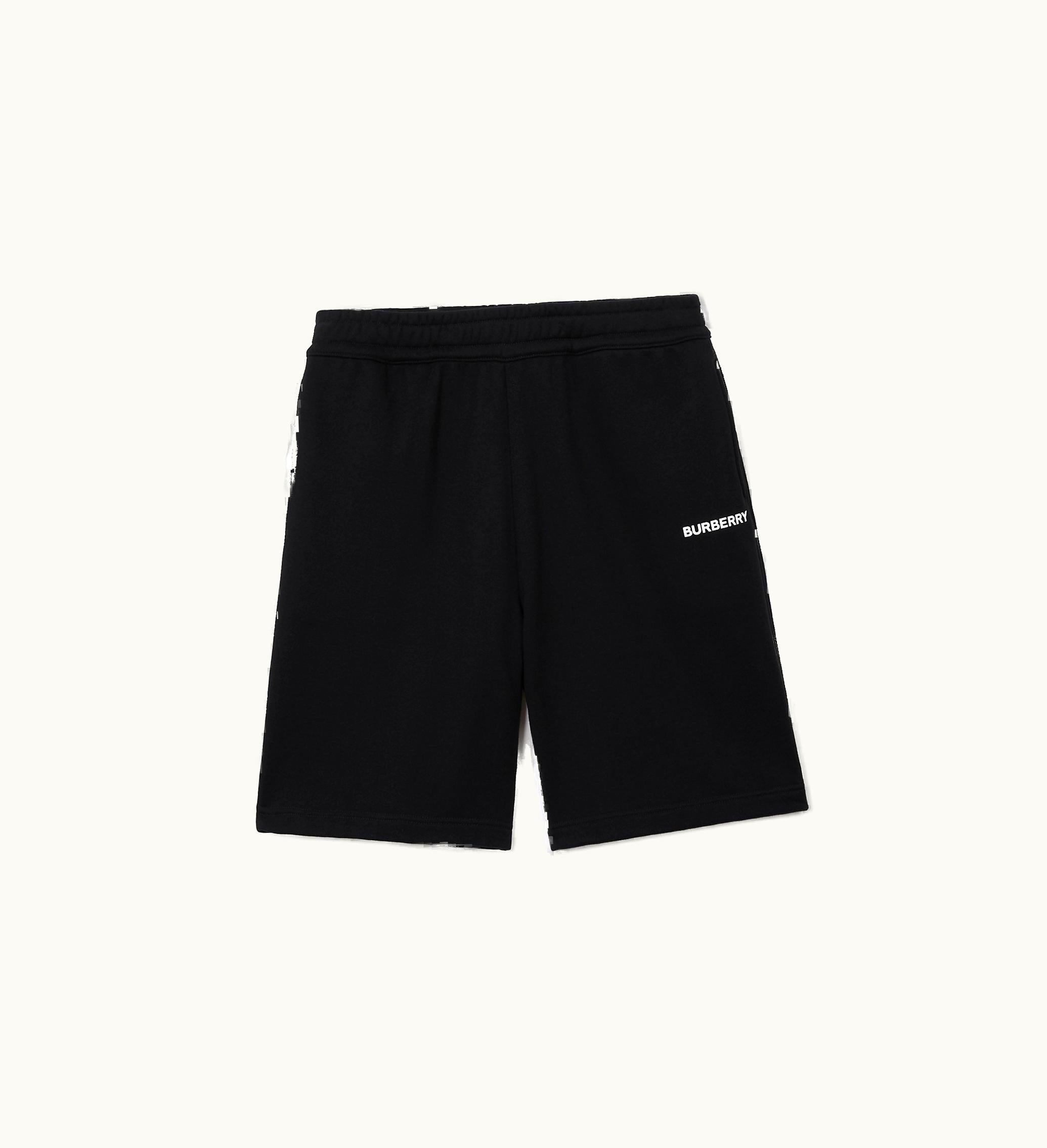 Burberry Burberry Cotton Shorts In Black - Men Black