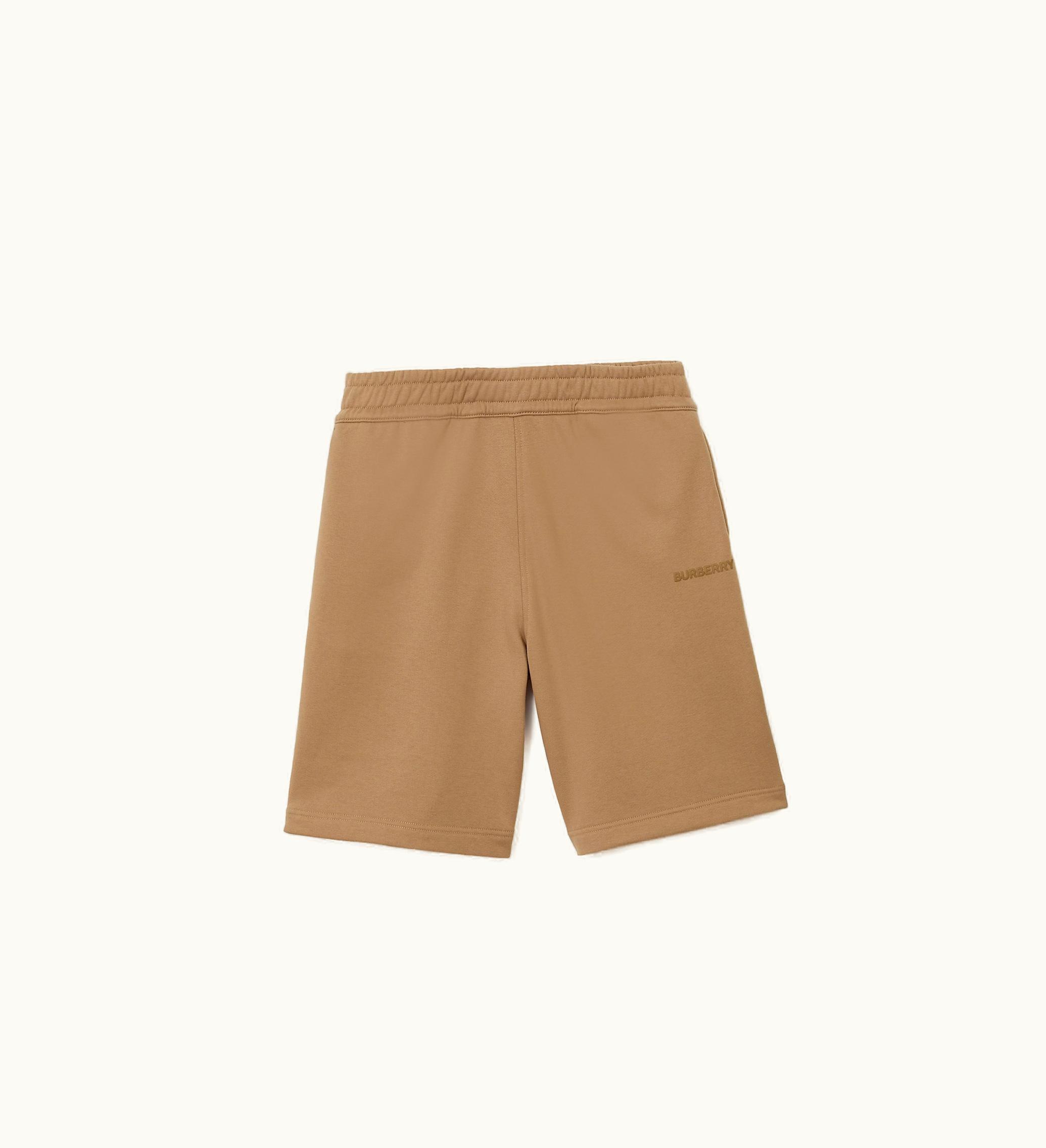 Burberry Burberry Cotton Shorts In Camel - Men