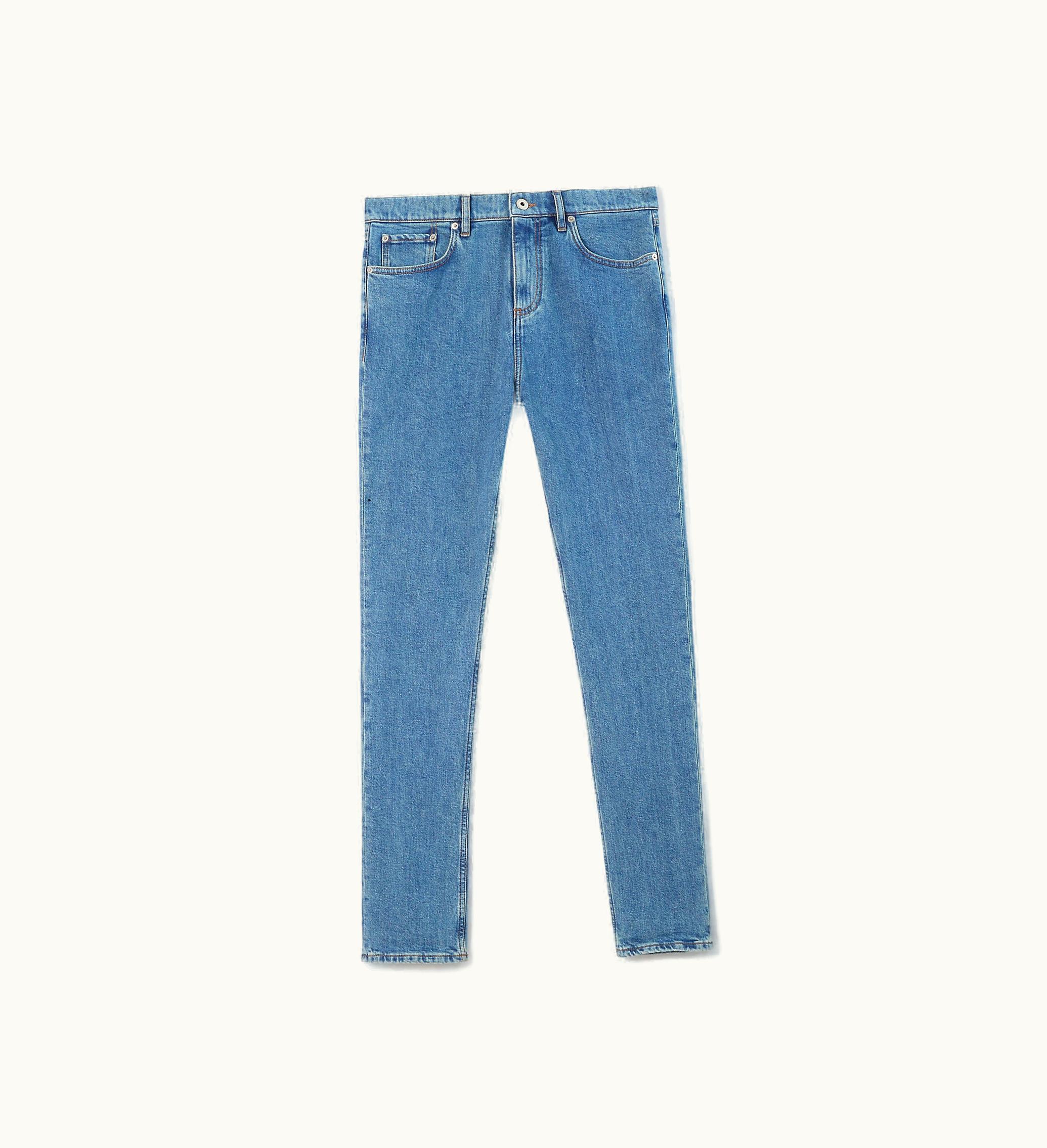 Burberry Burberry Slim Fit Jeans In Mid Blue - Men, Denim