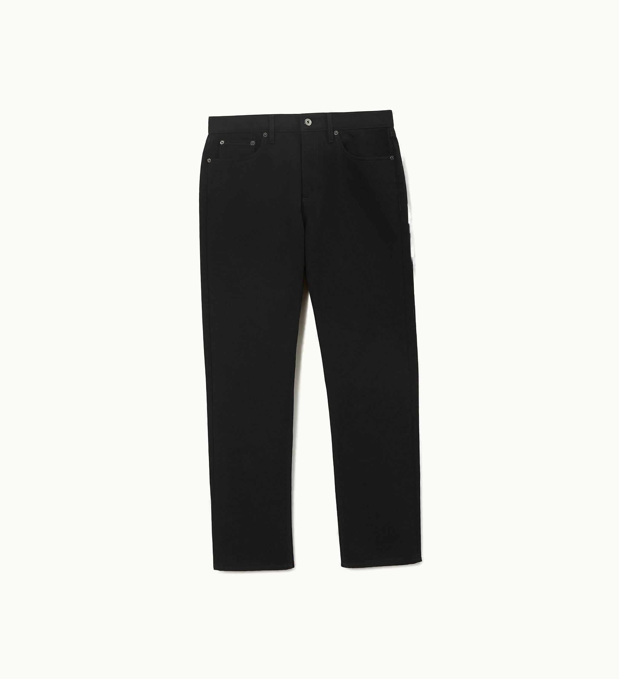 Burberry Burberry Straight Fit Jeans In Black - Men, Denim