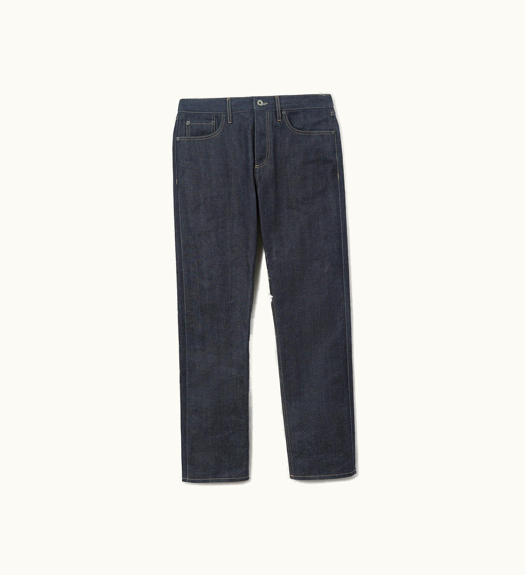 Burberry Burberry Straight Fit Jeans In Indigo - Men, Denim