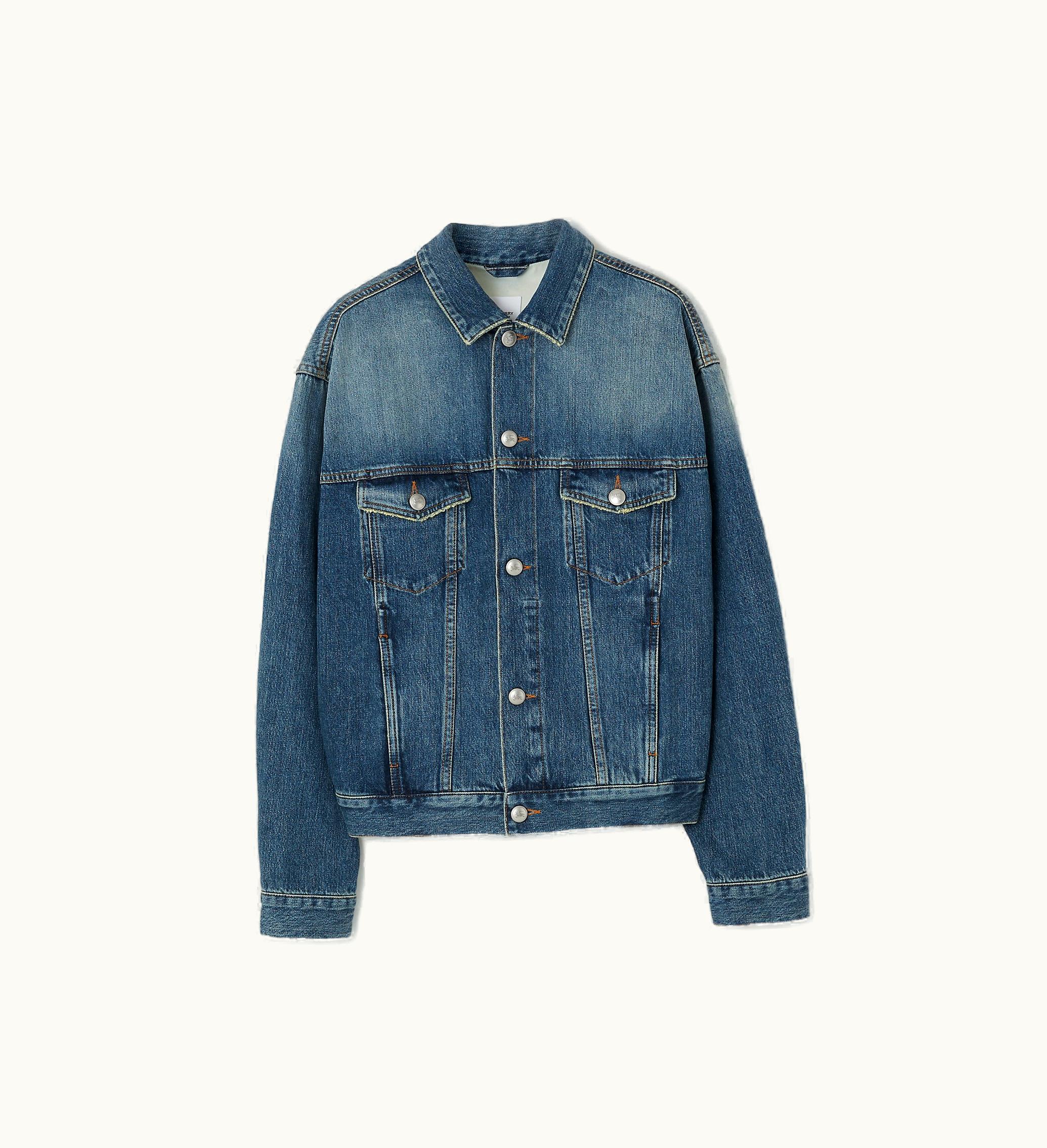 Burberry Burberry Denim Jacket In Vintage Denim - Men