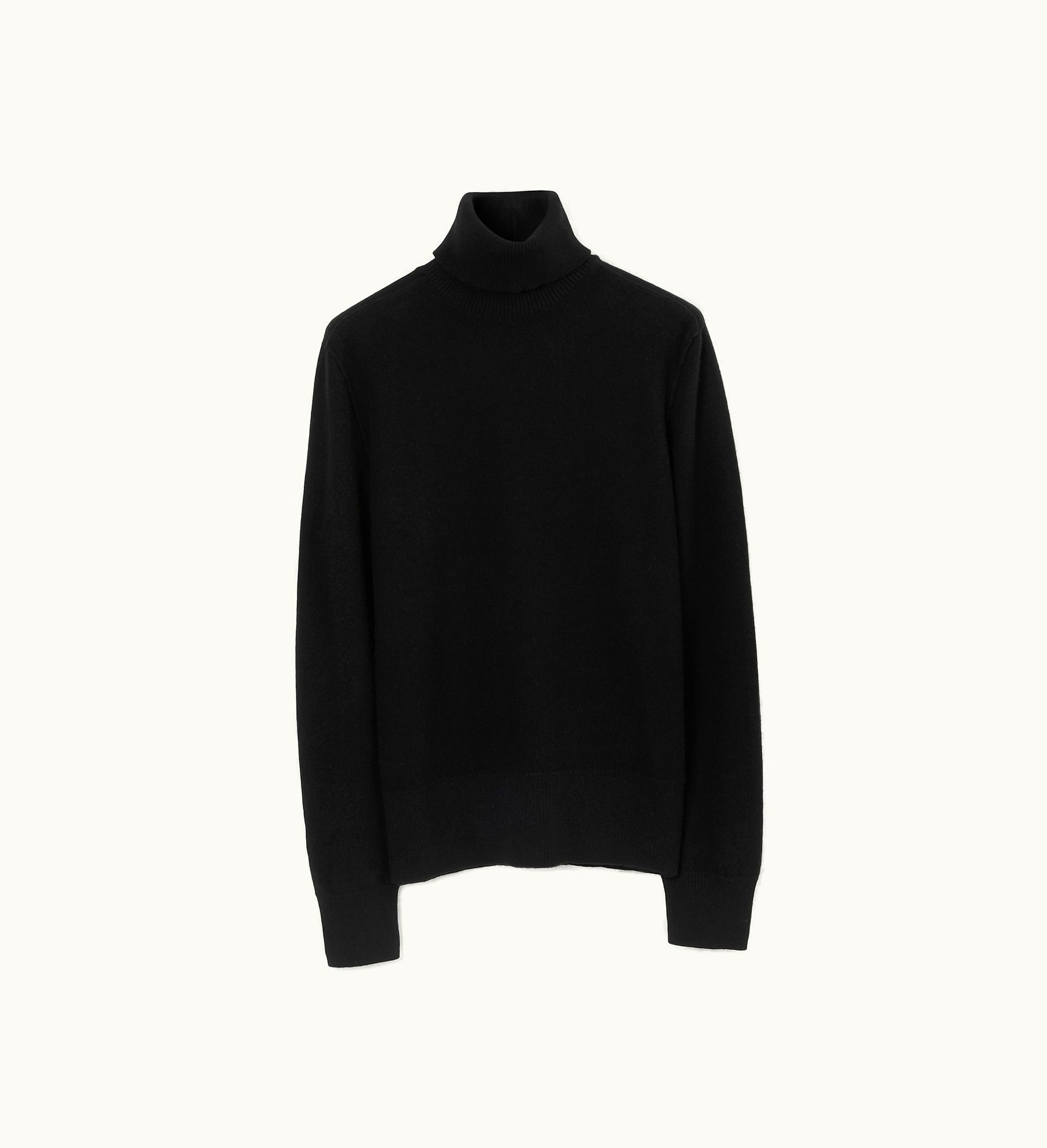 Burberry Burberry Wool Cashmere Sweater In Black - Men