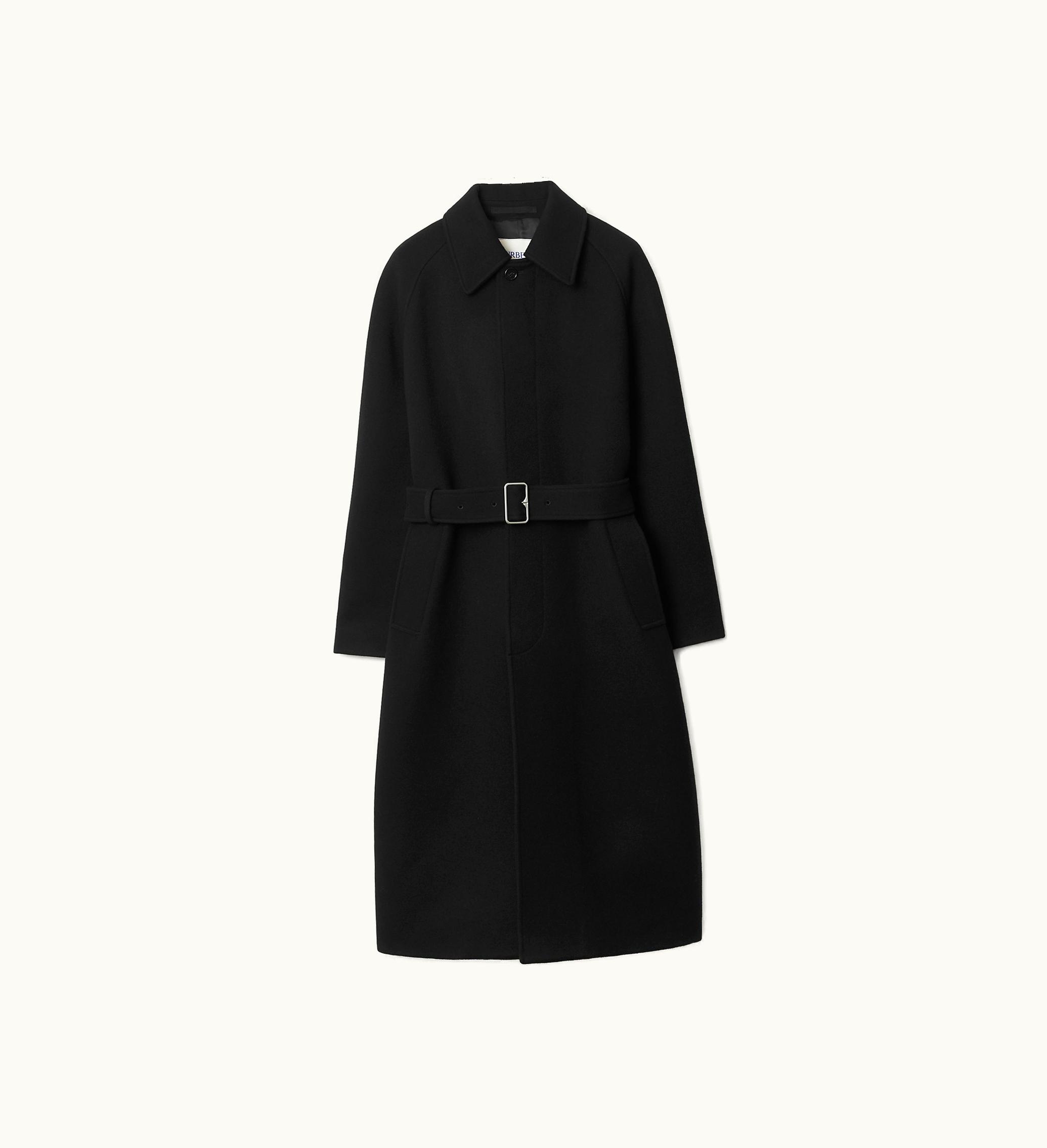 Burberry Burberry Wool Car Coat In Black - Men