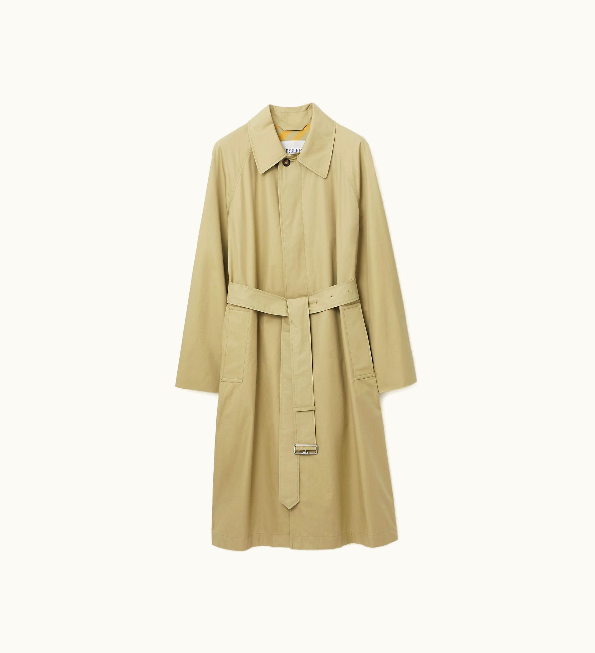 Burberry Burberry Short Bradford Car Coat In Hunter - Men, Cotton