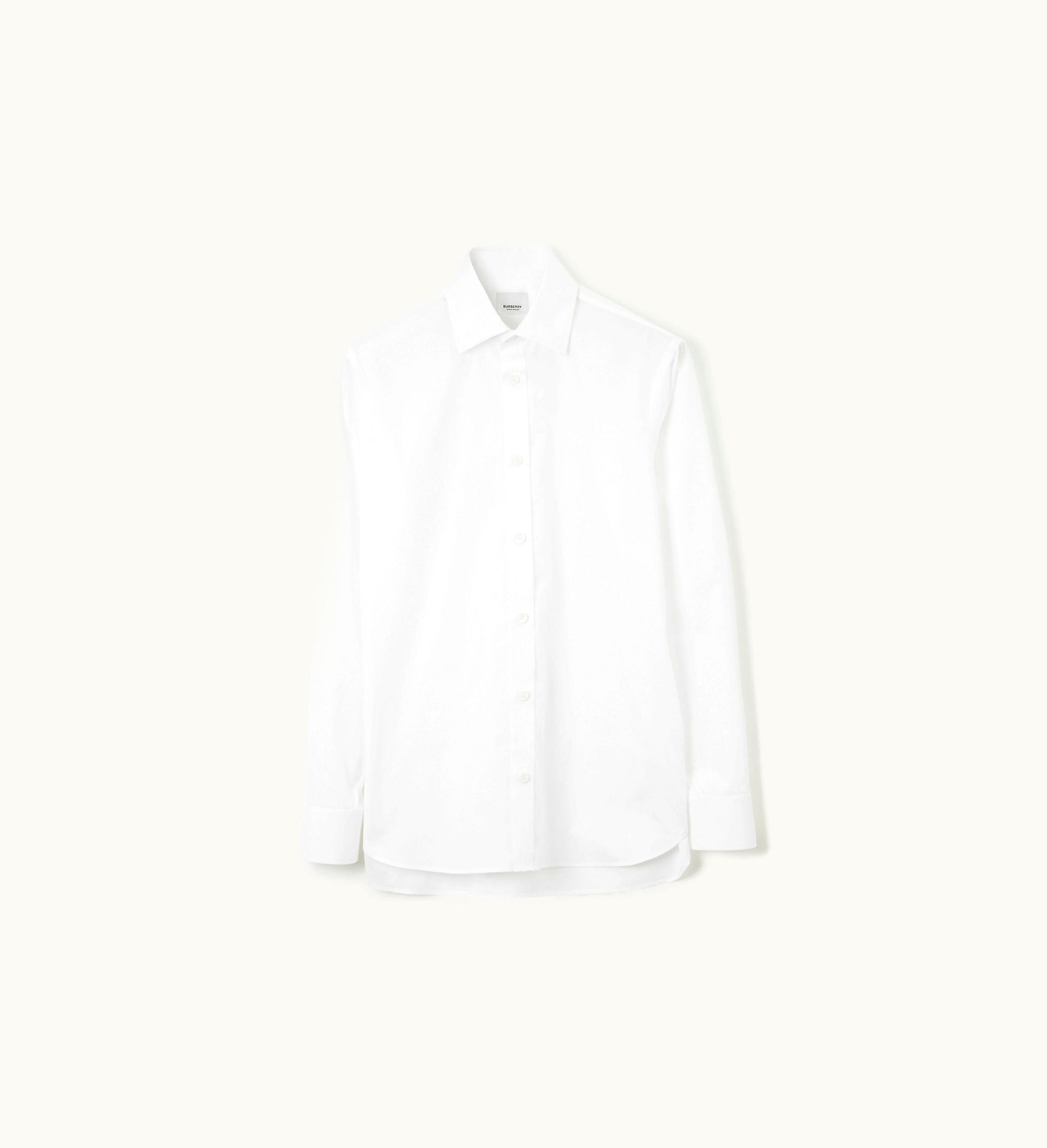 Burberry Burberry Cotton Formal Shirt In White - Men White