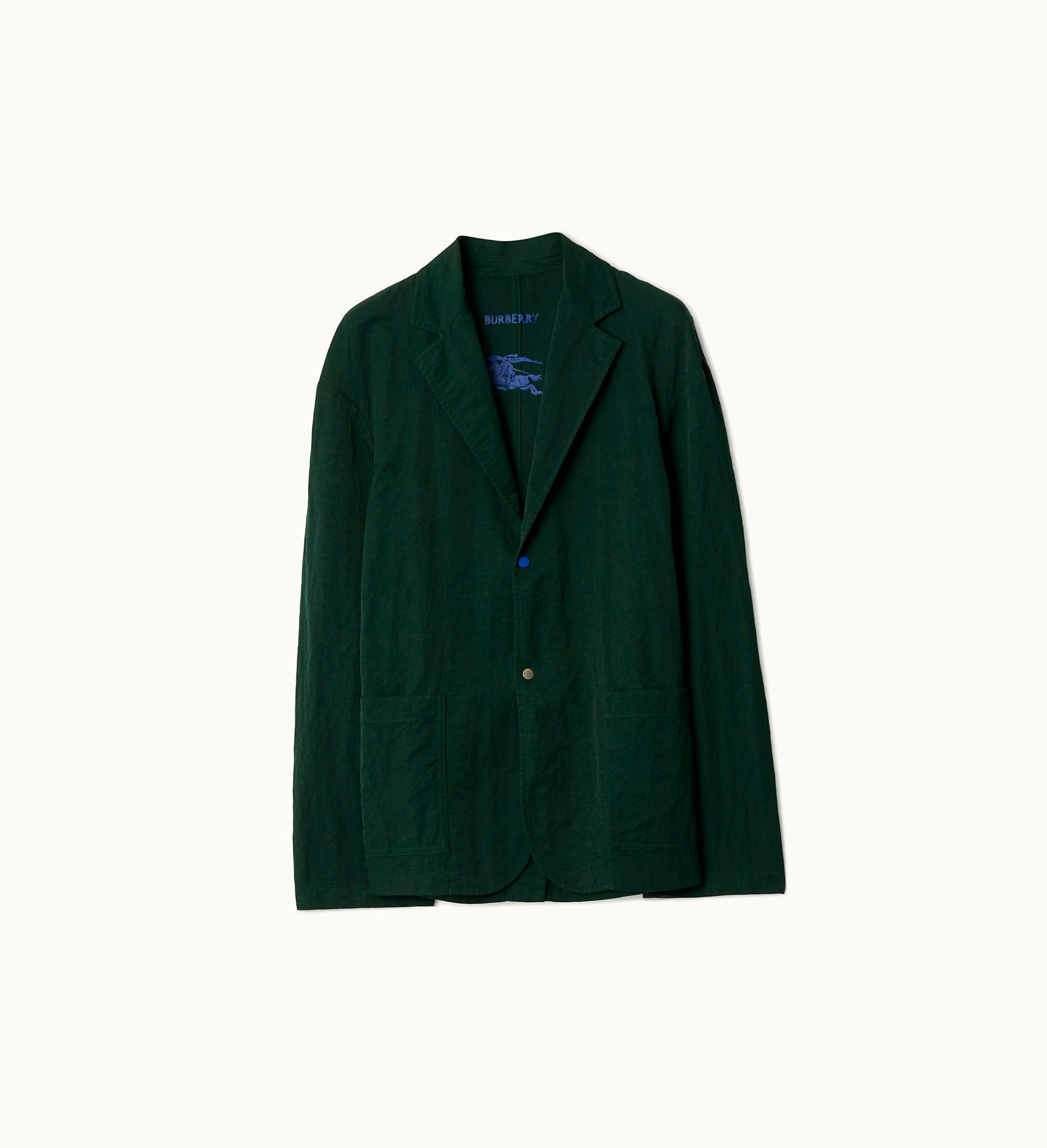 Burberry Burberry Nylon Tailored Jacket In Ivy - Men
