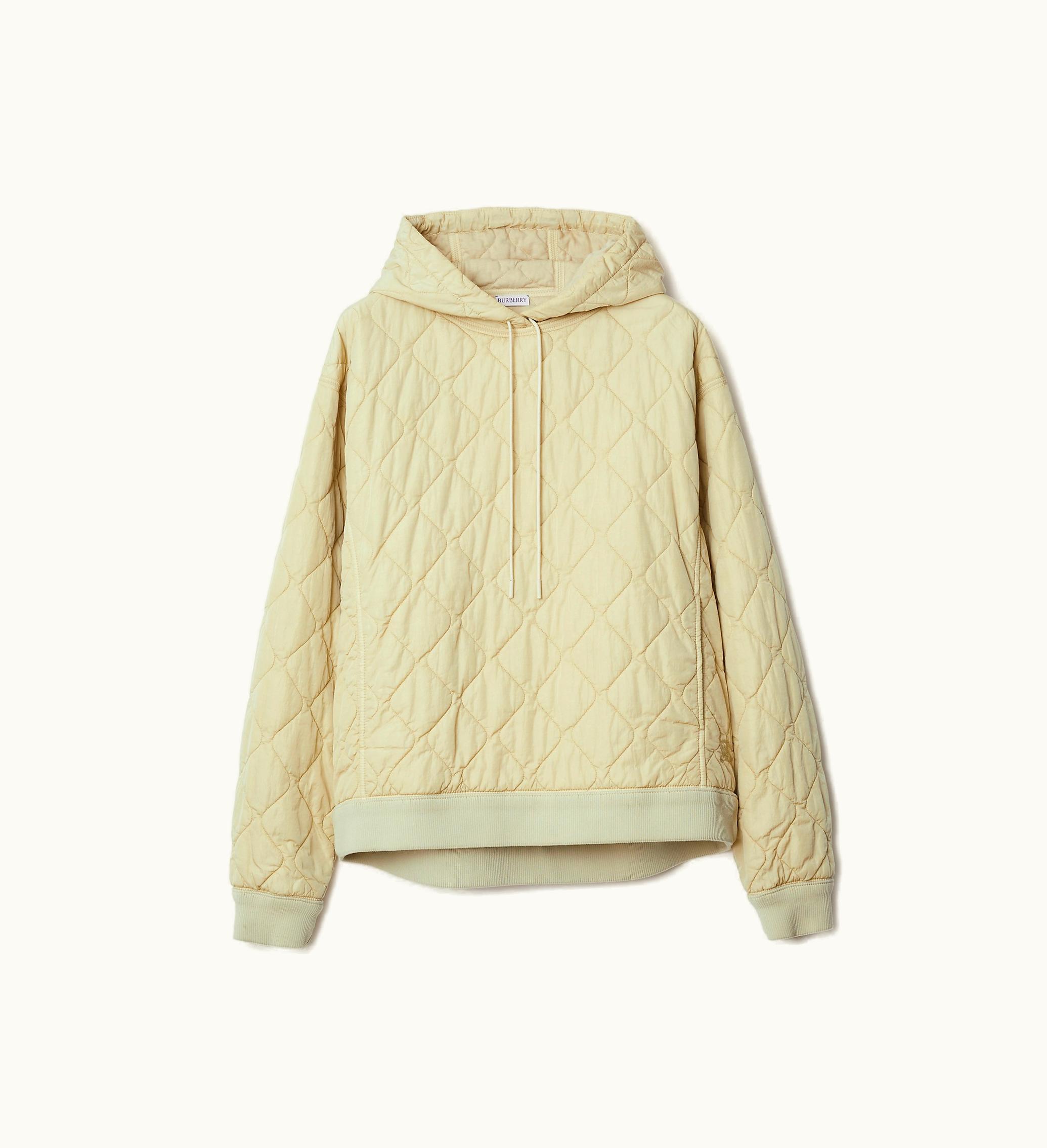 Burberry Burberry Quilted Nylon Hoodie In Soap - Men