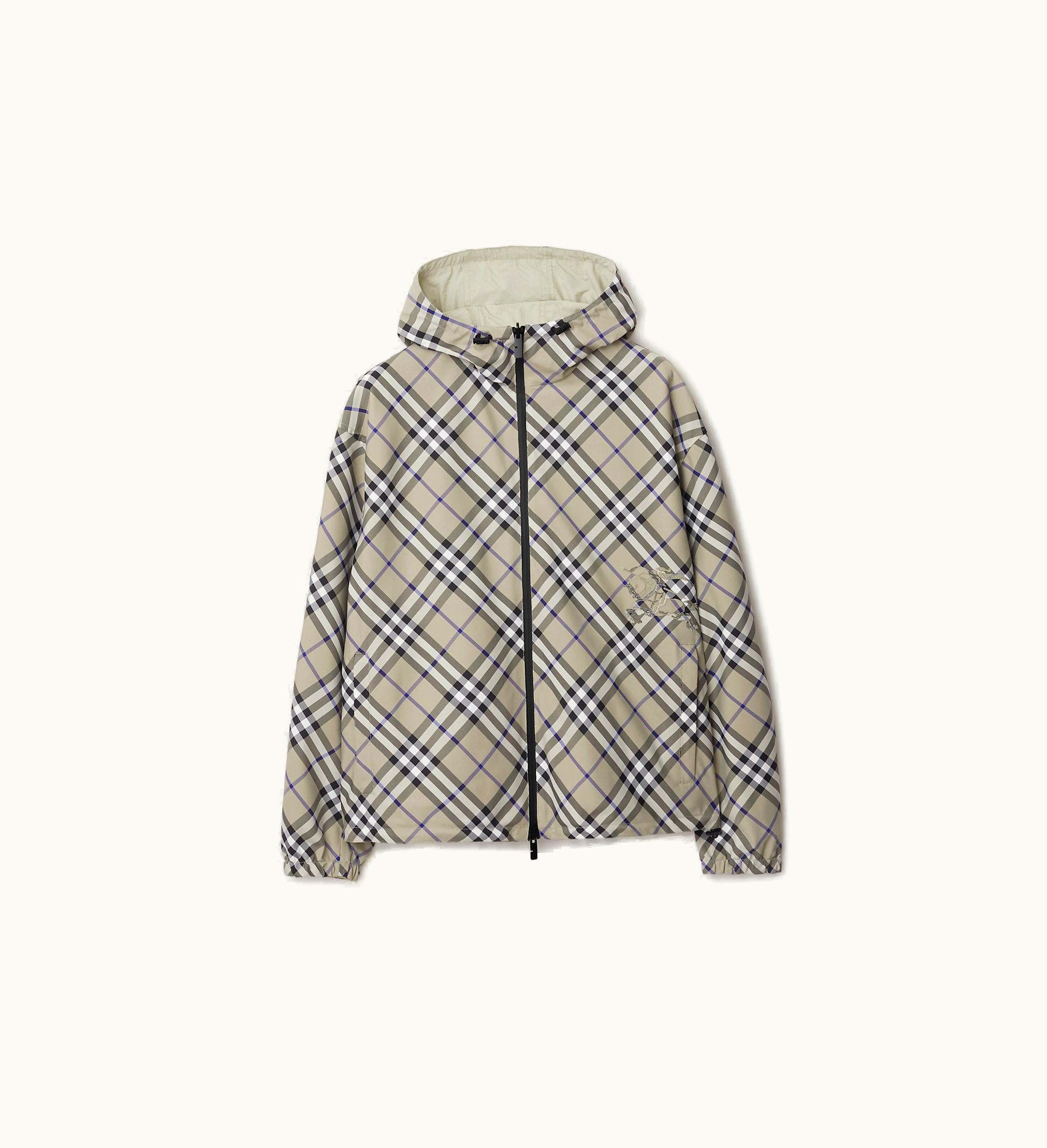 Burberry Burberry Reversible Nylon Jacket In Lichen