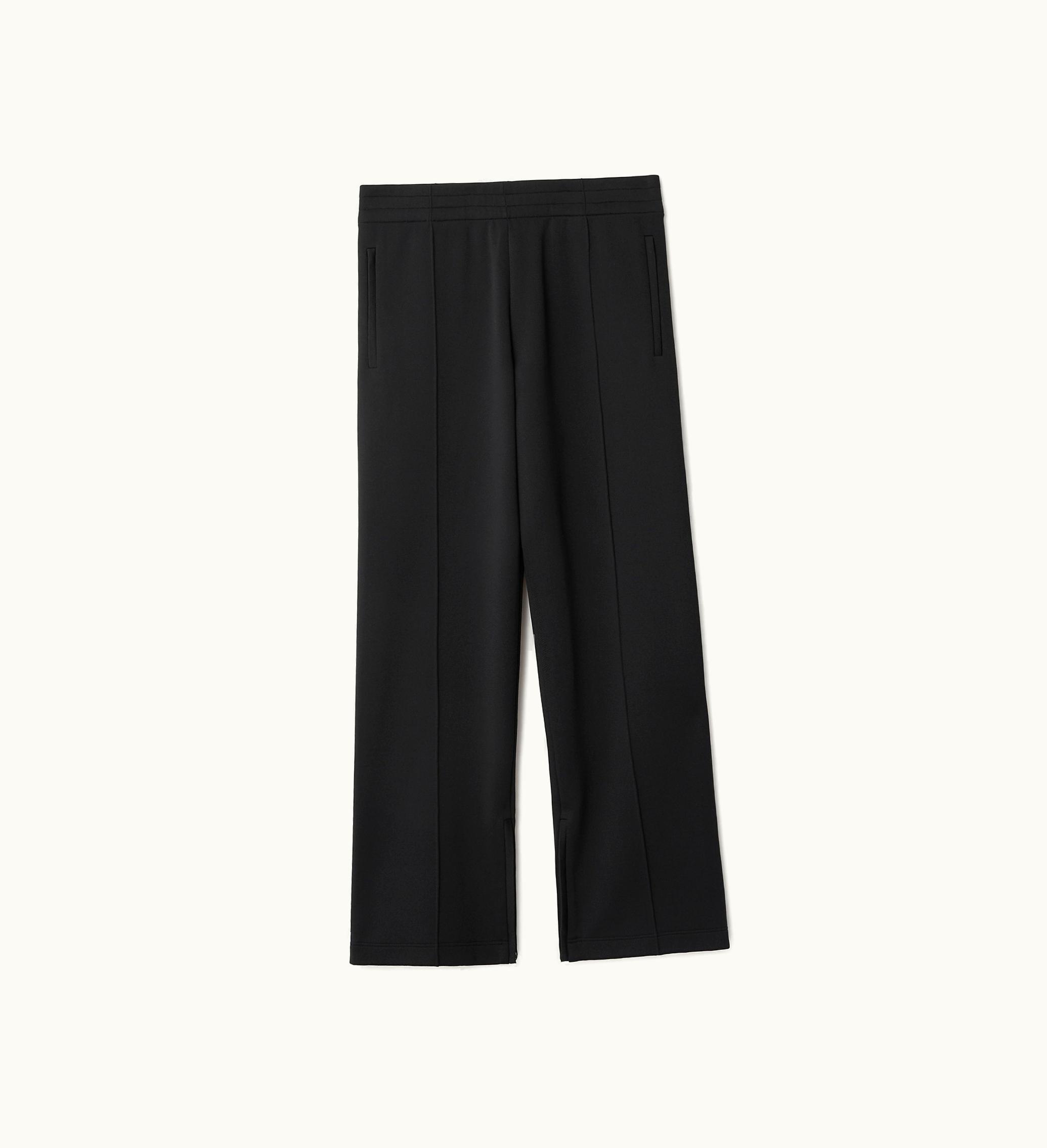 Burberry Burberry Knitted Track Pants In Black - Men