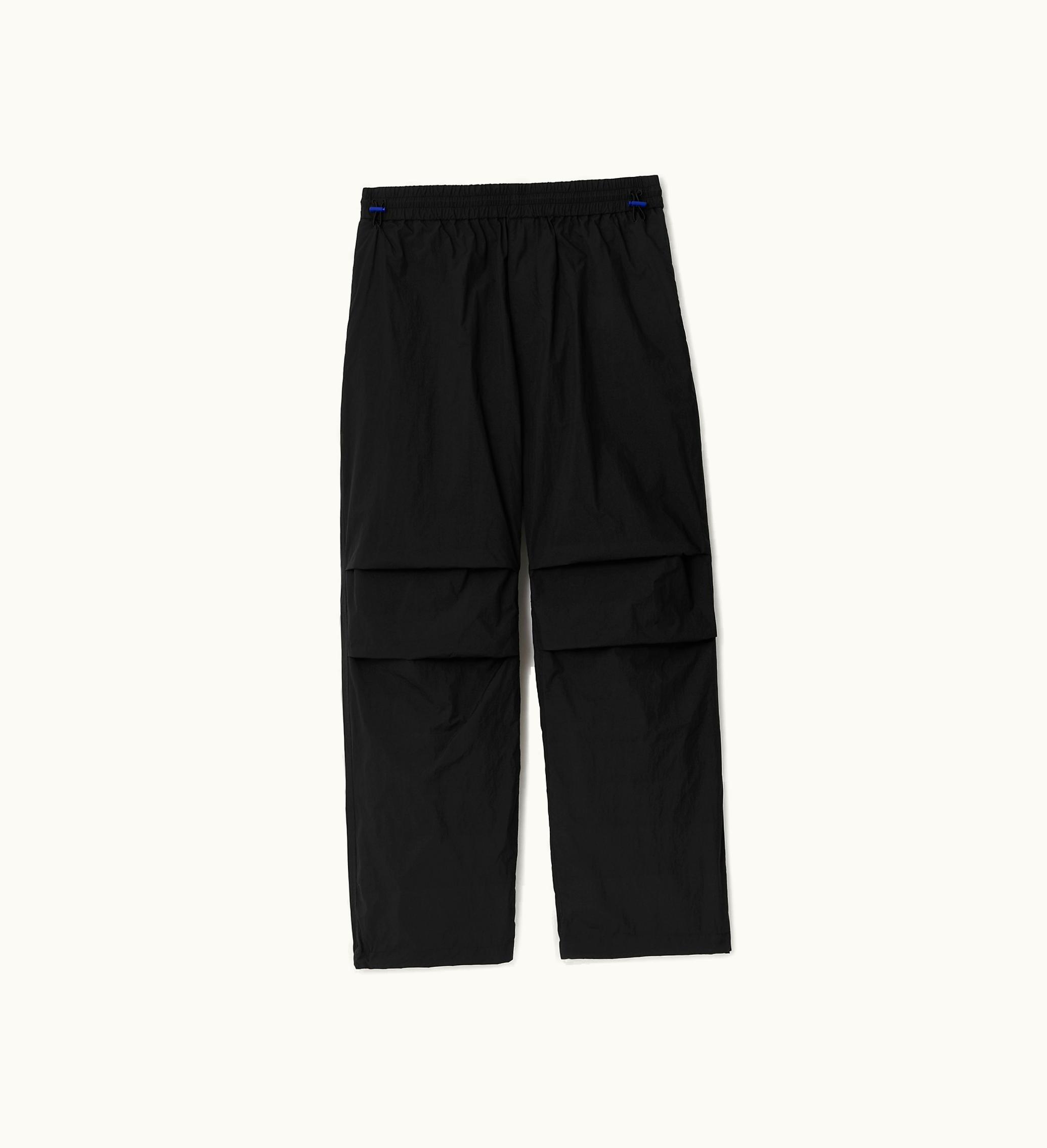 Burberry Burberry Nylon Cargo Trousers In Black - Men