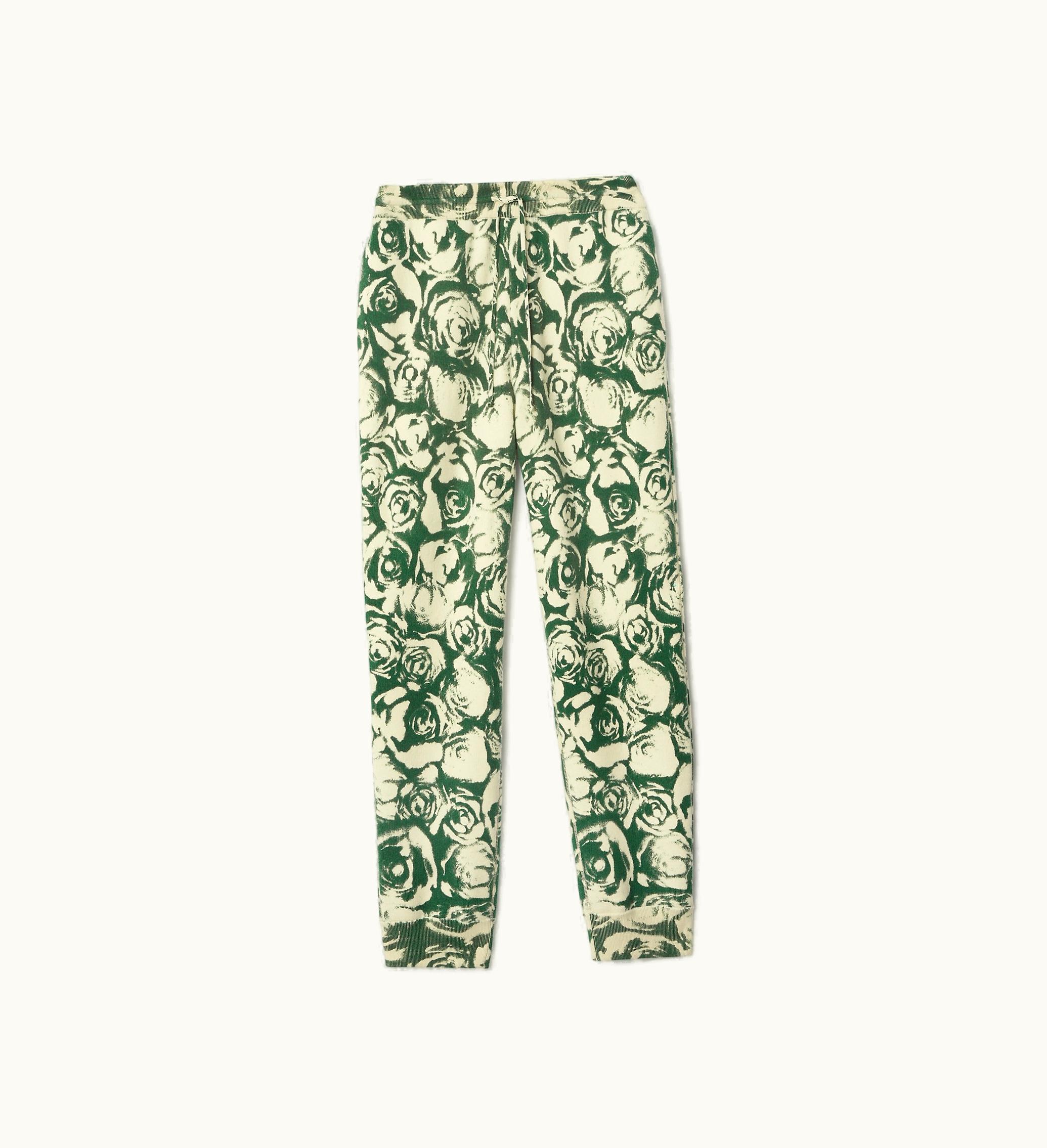 Burberry Burberry Rose Wool Jogging Pants In Ivy - Men, Cashmere