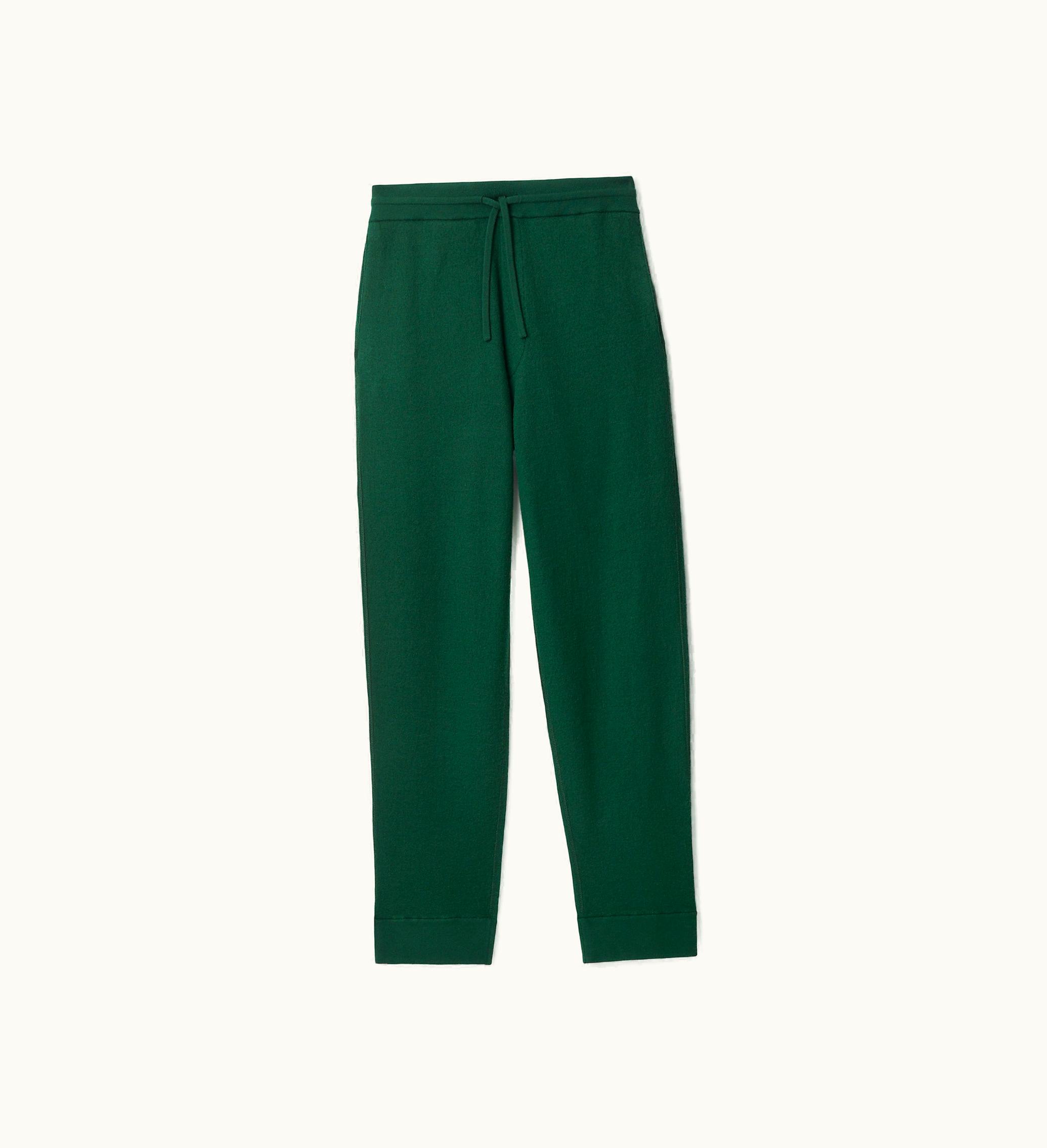 Burberry Burberry Wool Jogging Pants In Ivy - Men, Cashmere