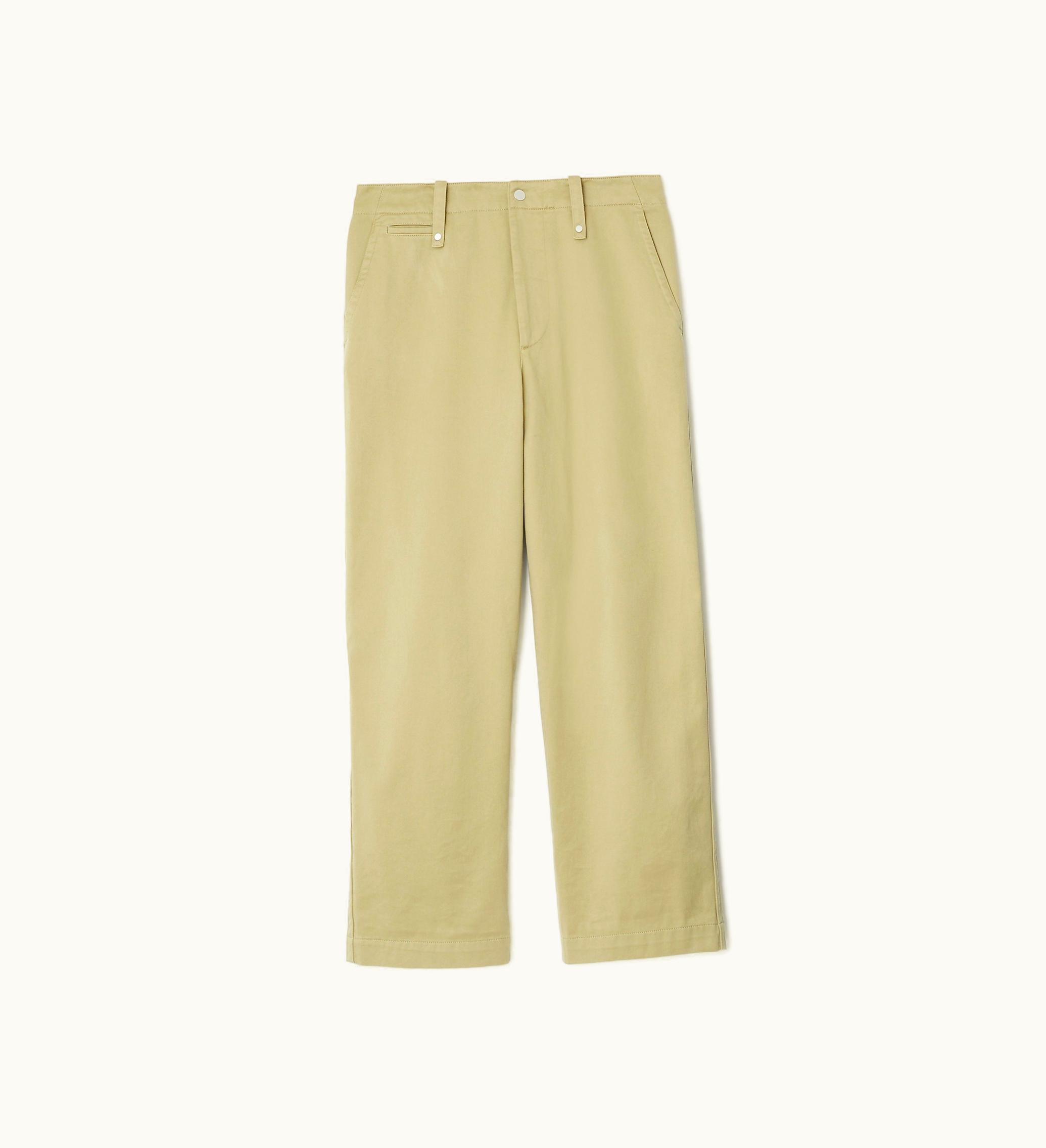 Burberry Burberry Cotton Trousers In Hunter - Men