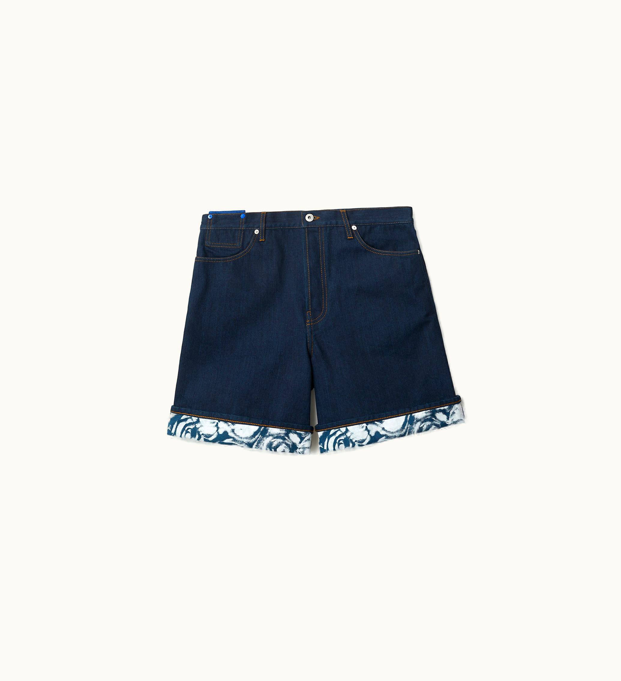 Burberry Burberry Heavyweight Denim Shorts In Indigo Blue - Men, Cotton