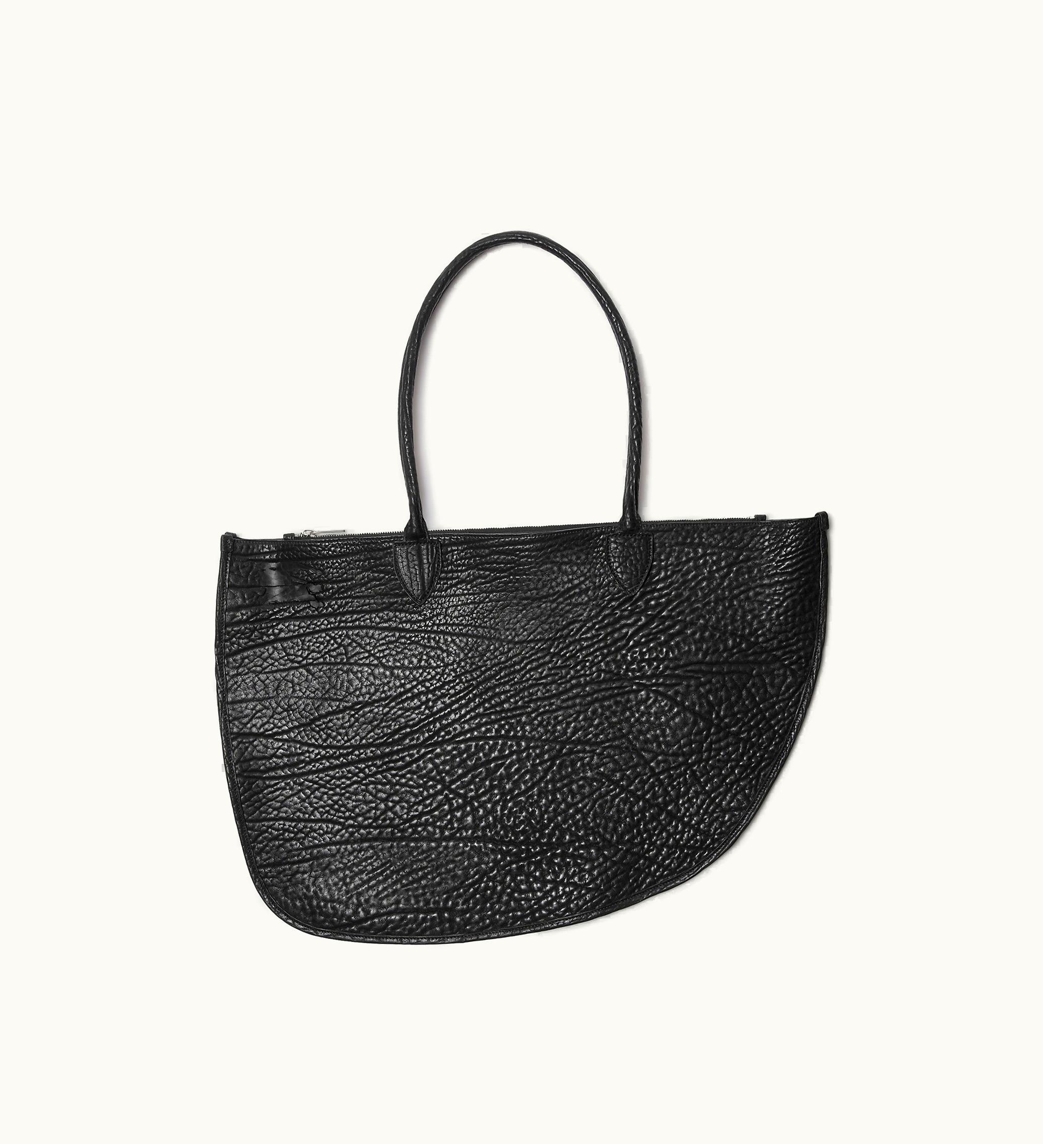 Burberry Burberry Shield Double Tote In Black - Men