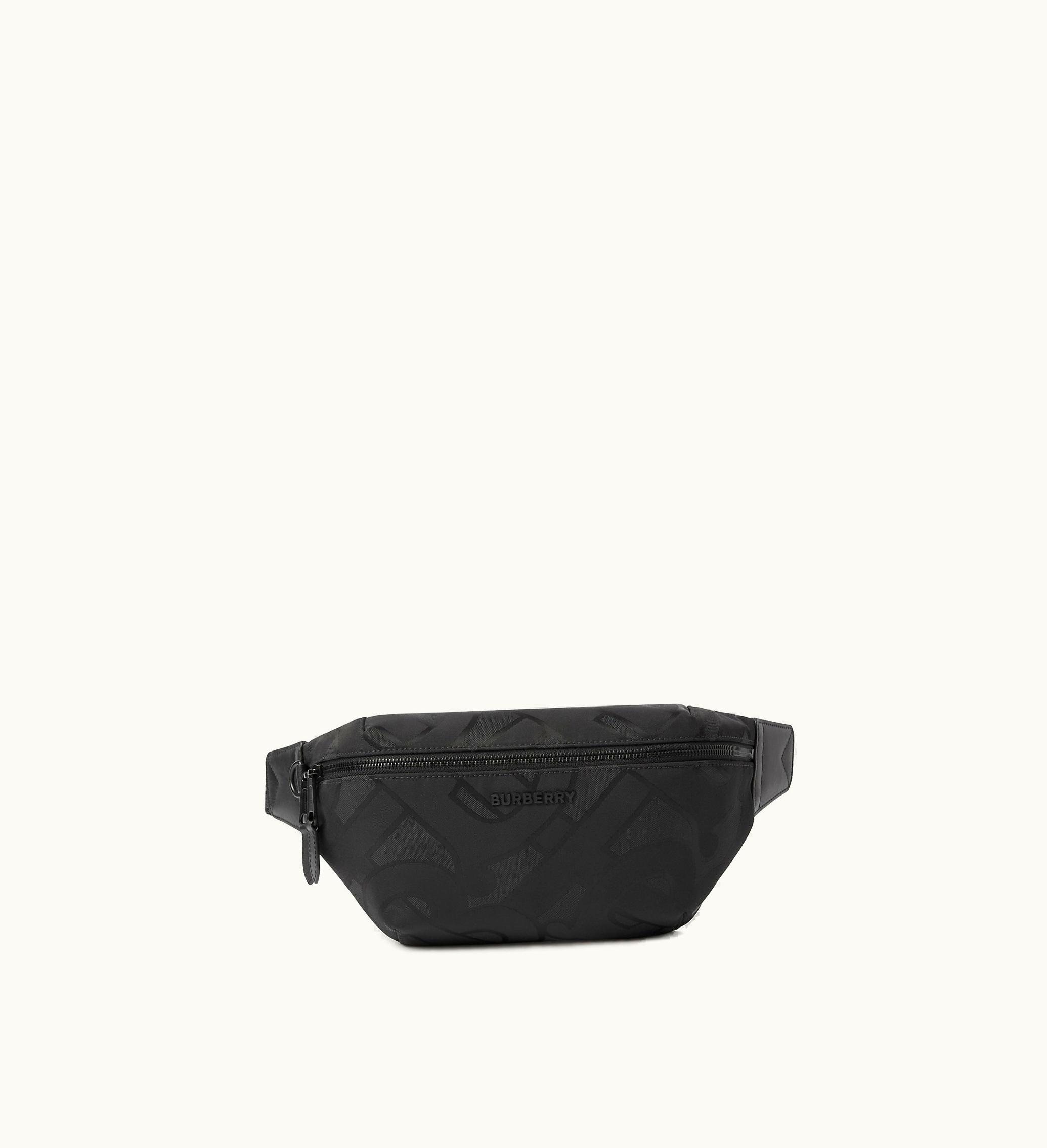 Burberry Burberry Sonny Belt Bag In Black - Men, Nylon