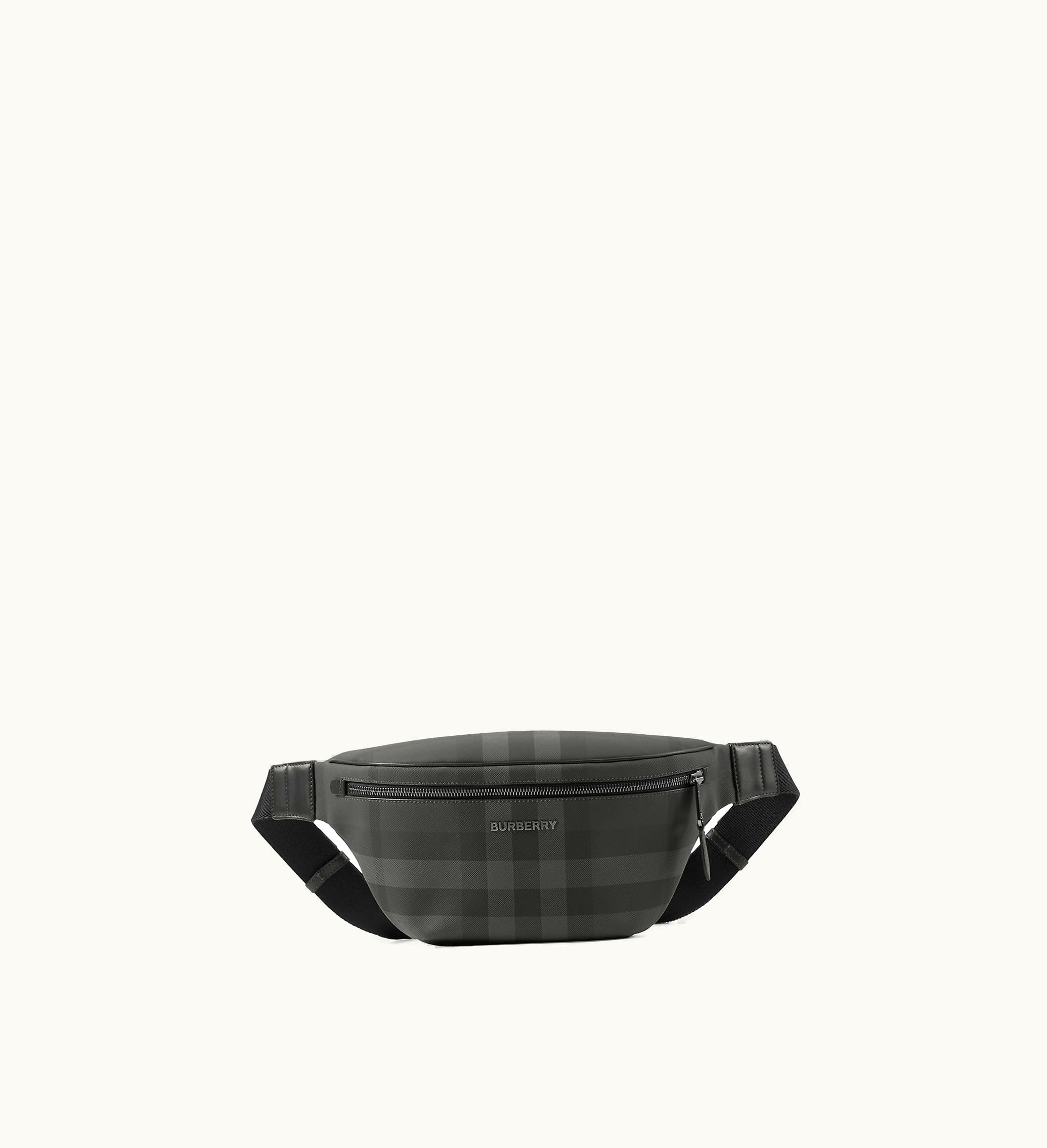 Burberry Burberry Cason Belt Bag In Charcoal - Men