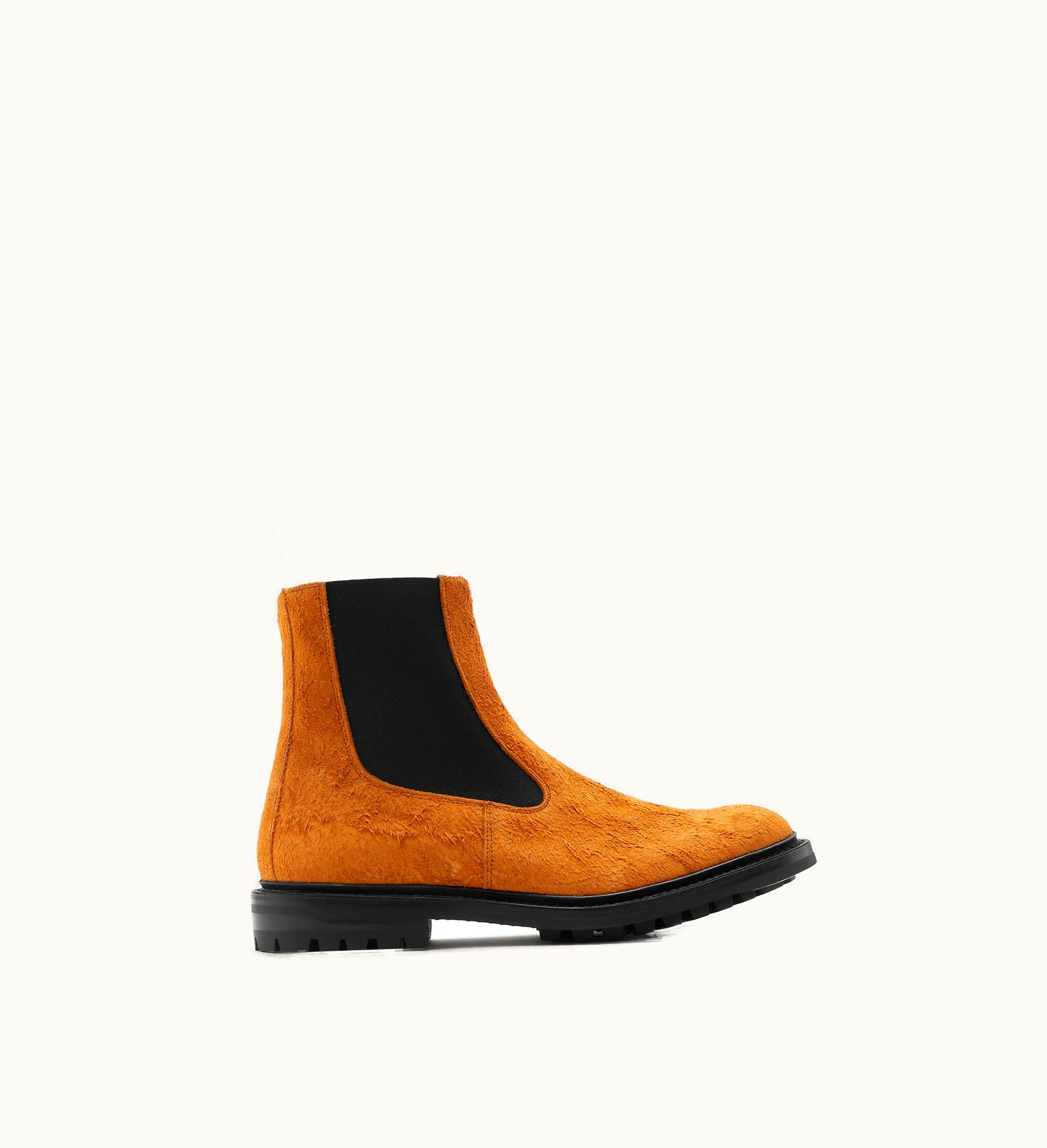 Burberry Burberry Tricker’s Suede Dee High Chelsea Boots In Warm Caramel