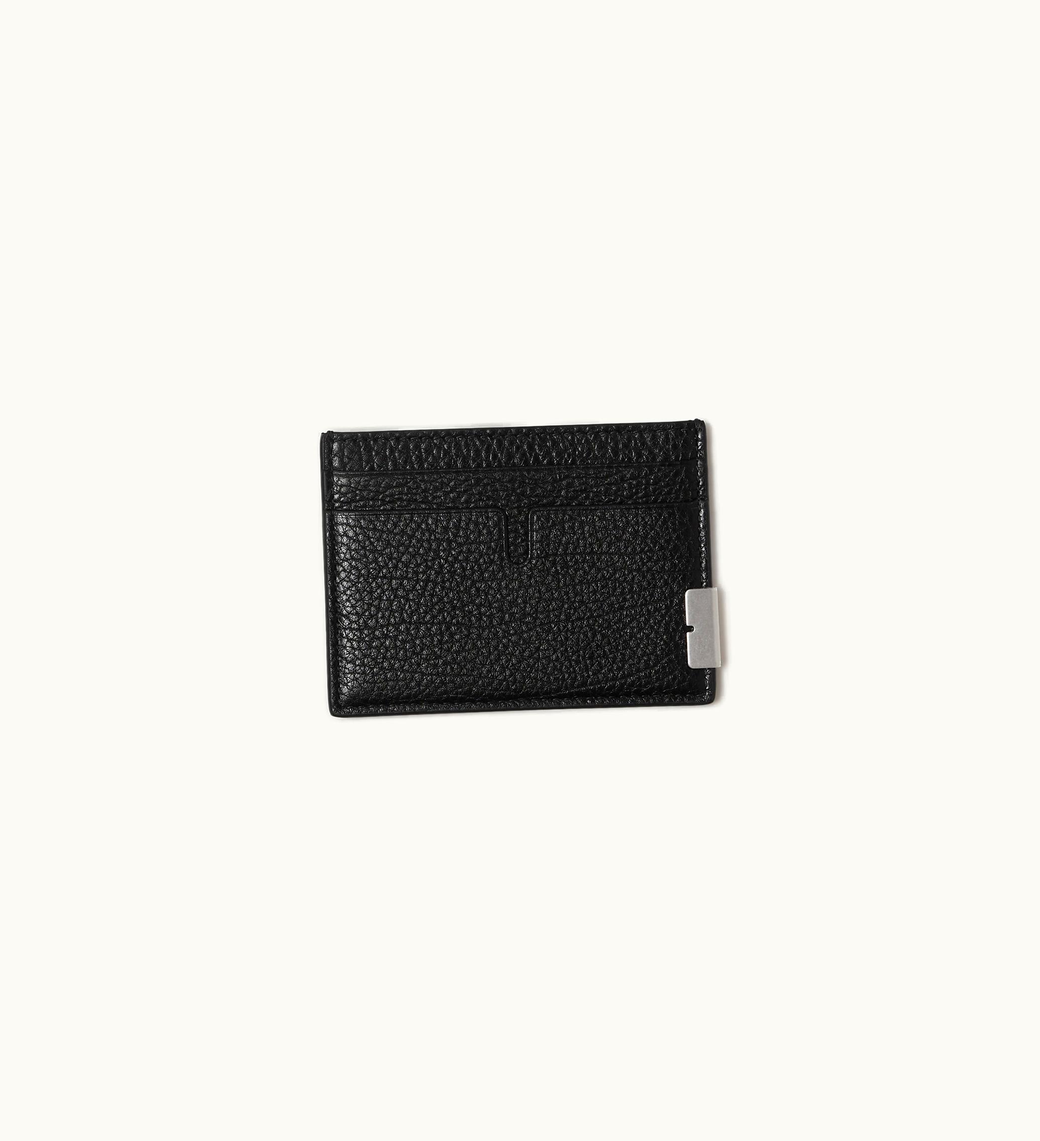 Burberry Burberry B Cut Card Case In Black - Men