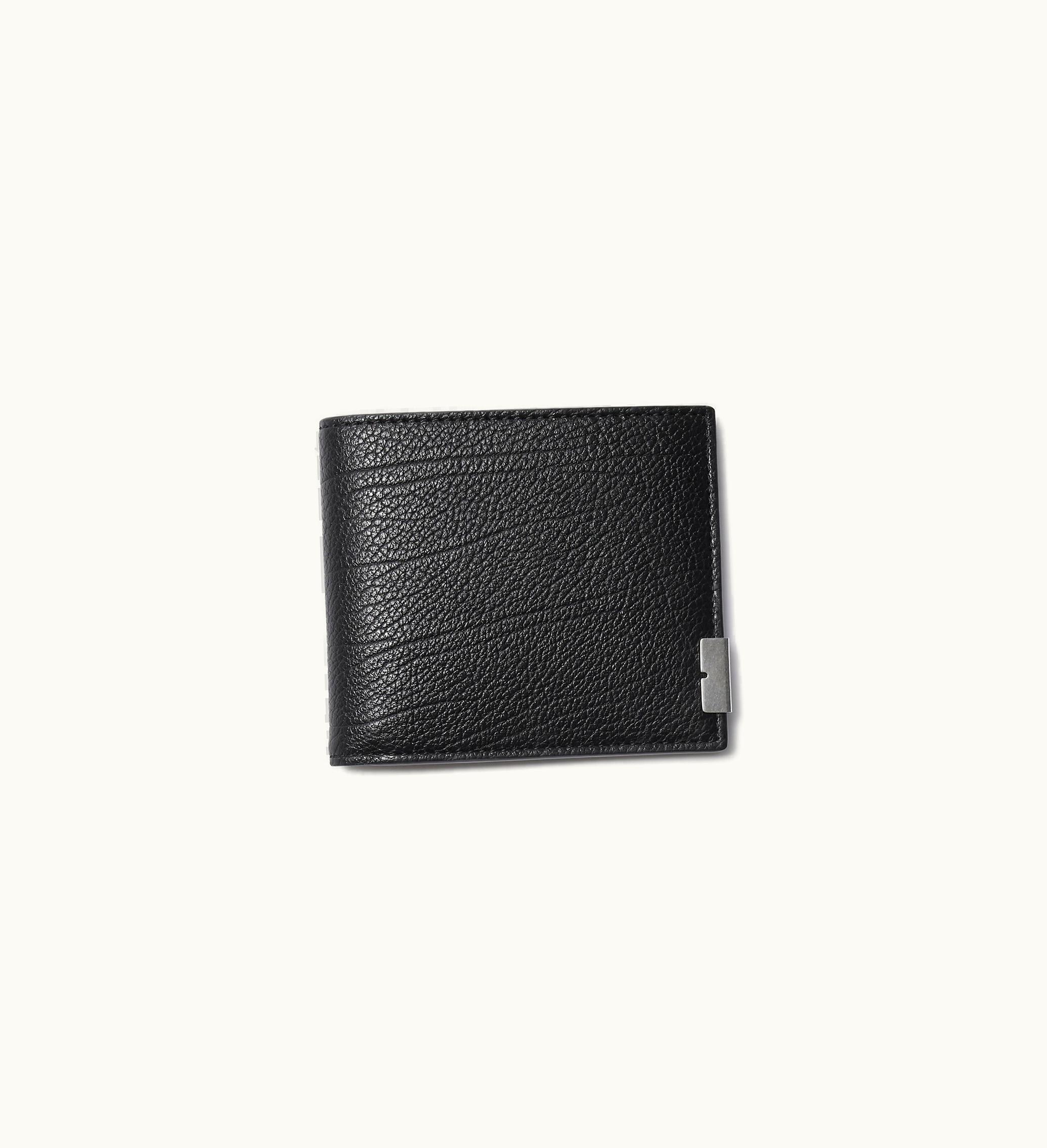 Burberry Burberry B Cut Bifold Wallet In Black - Men