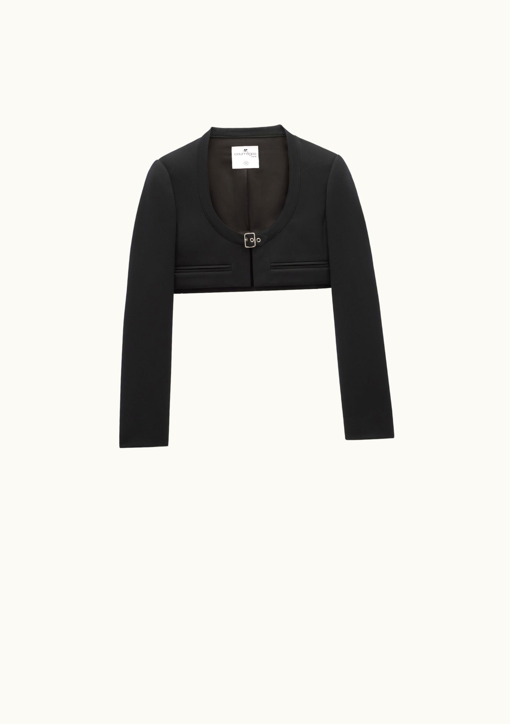 Courrèges Courrèges Holistic Tailored Twill Cropped Jacket