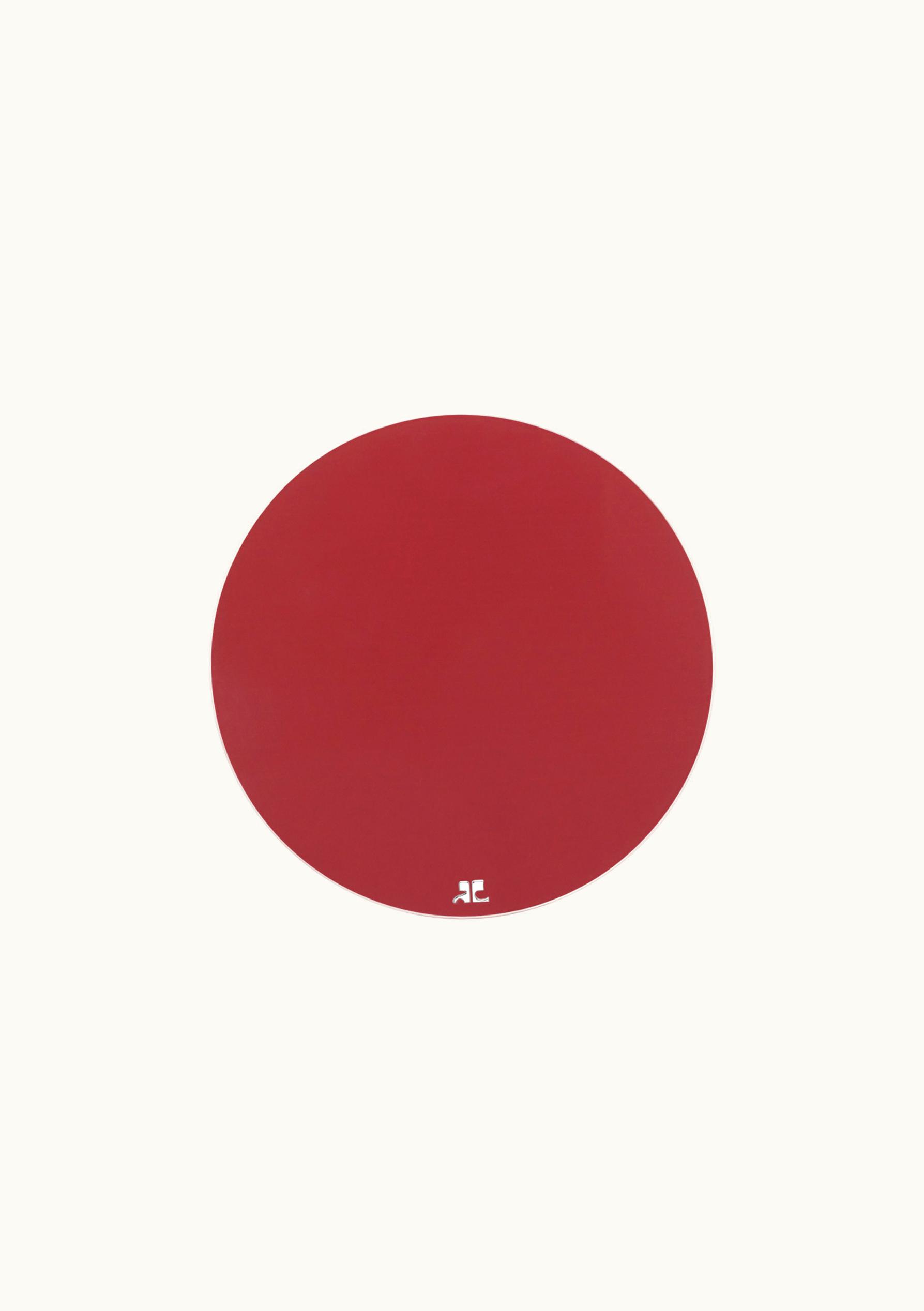 Courrèges Courrèges Ruby Engraved Circle Ear Cuff Earring