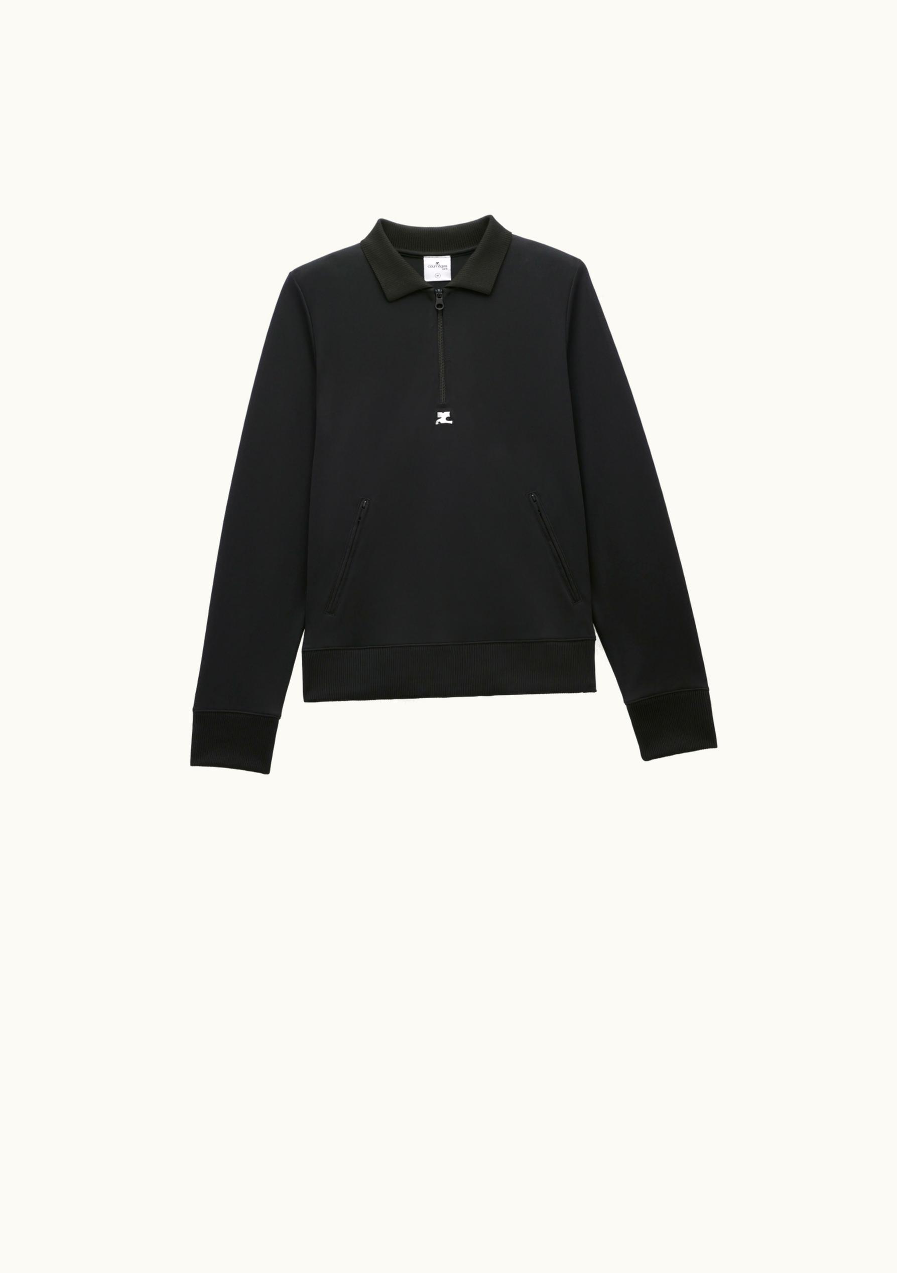 Courrèges Courrèges Interlock AC Tracksuit Polo Black