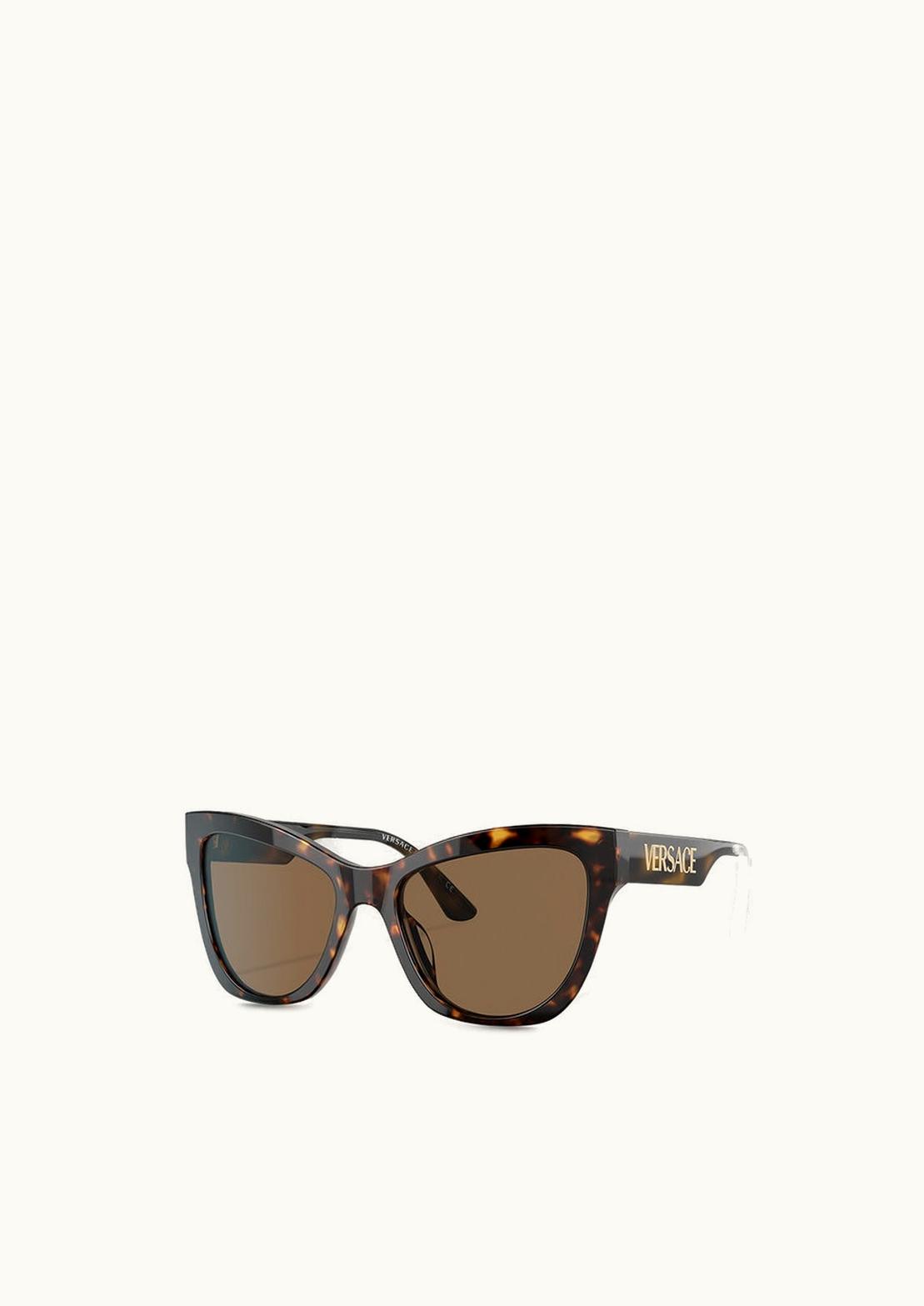 Versace Versace 90s Vintage Logo Sunglasses Havana