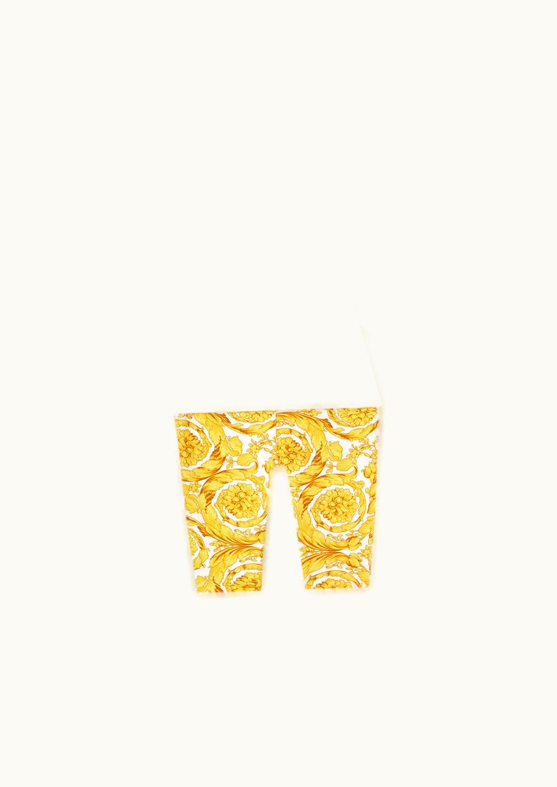Versace Versace Barocco Baby Romper Gold-White Luxe