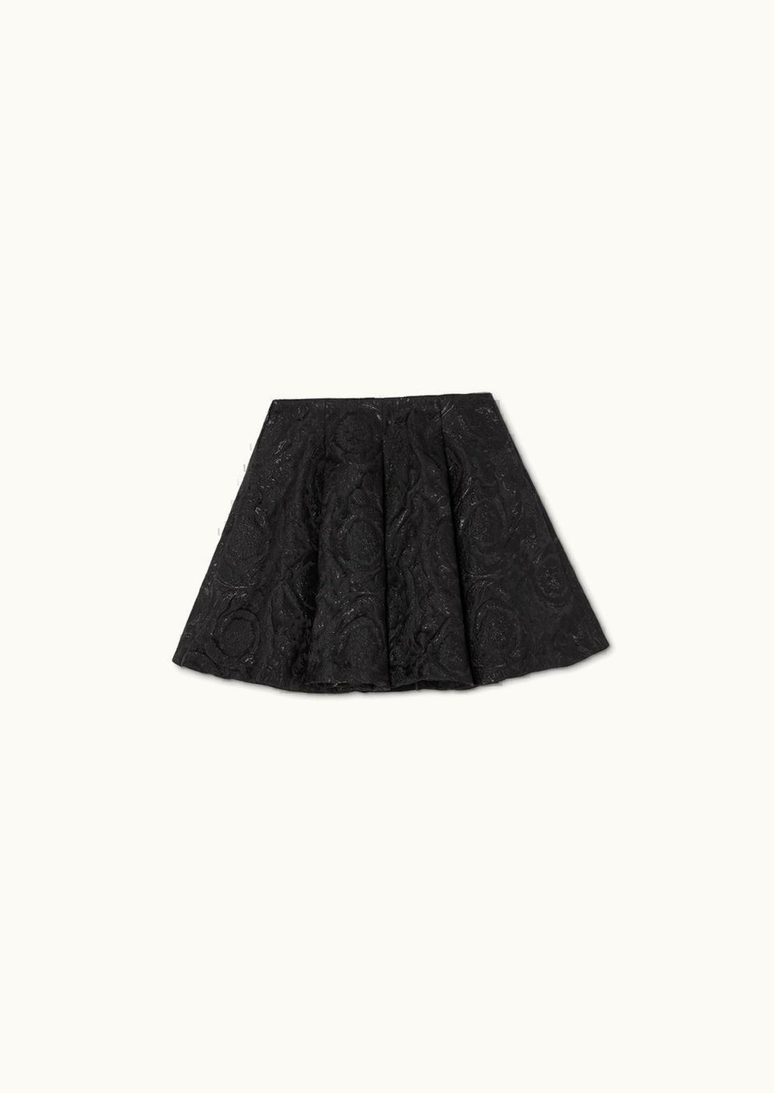 Versace Versace Barocco Cloquet Kids Skirt Black