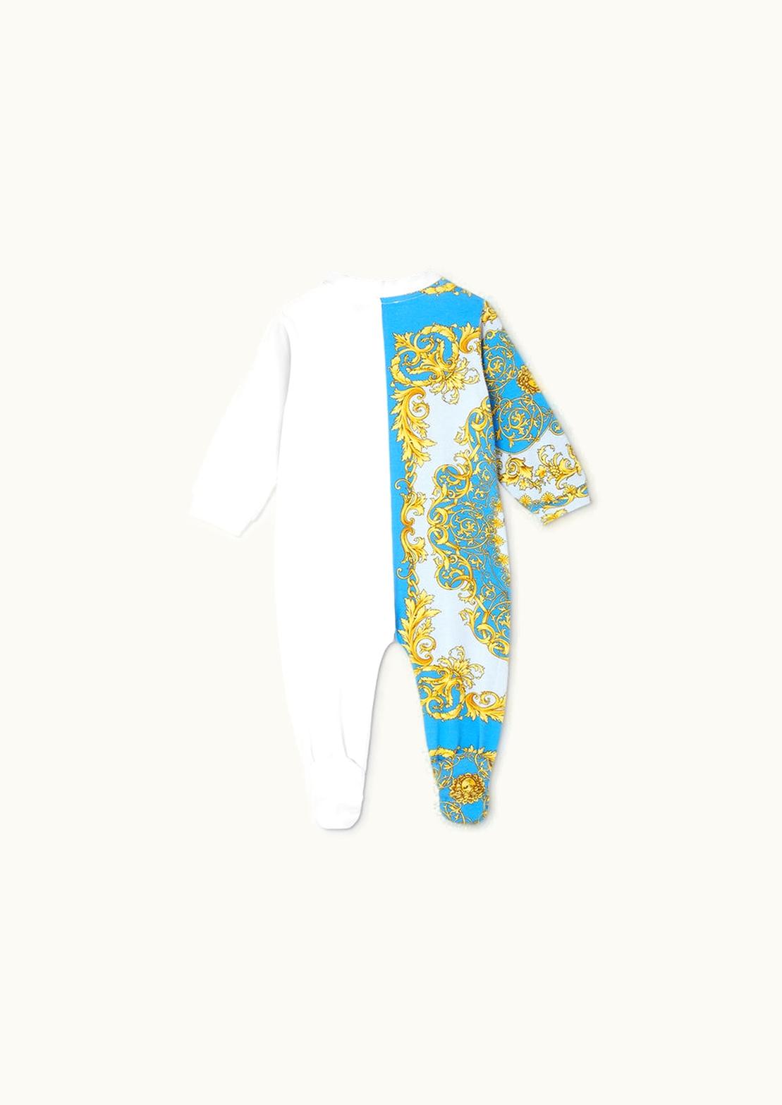 Versace Versace Barocco Frenzy Baby Sleepsuit Multicolor