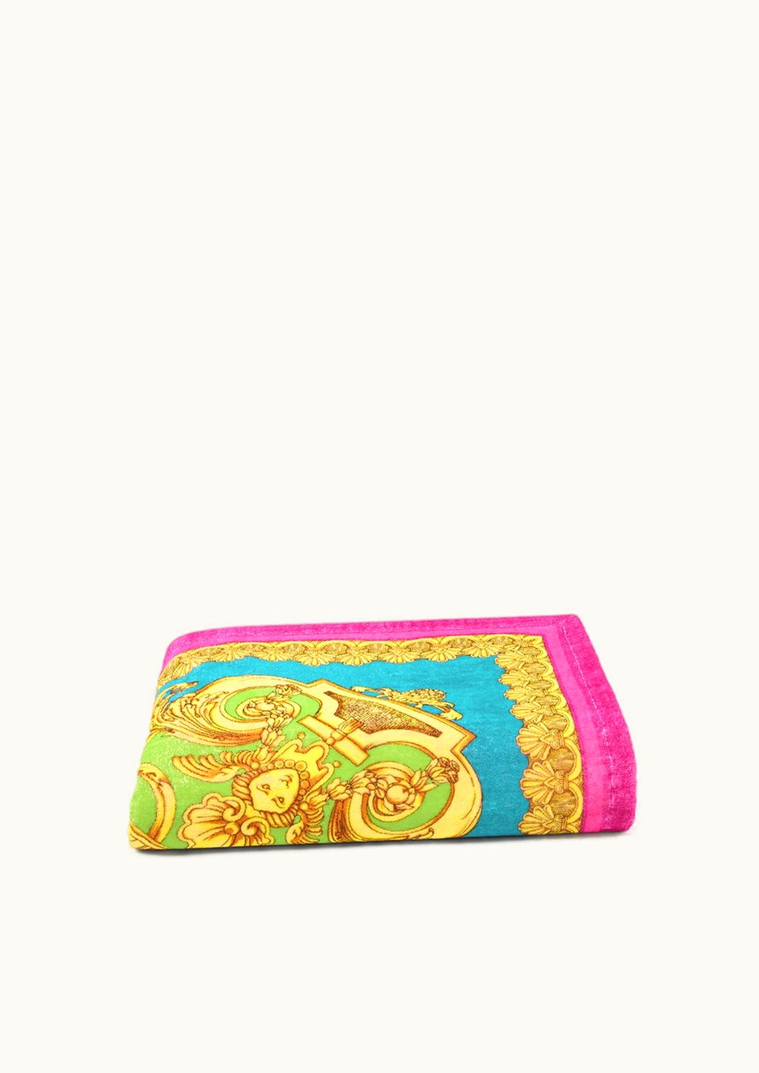 Versace Versace Barocco Goddess Beach Towel Print