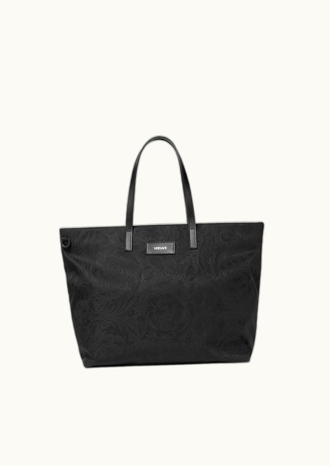 Versace Versace Barocco Jacquard Baby Changing Mat Bag Black, Silver