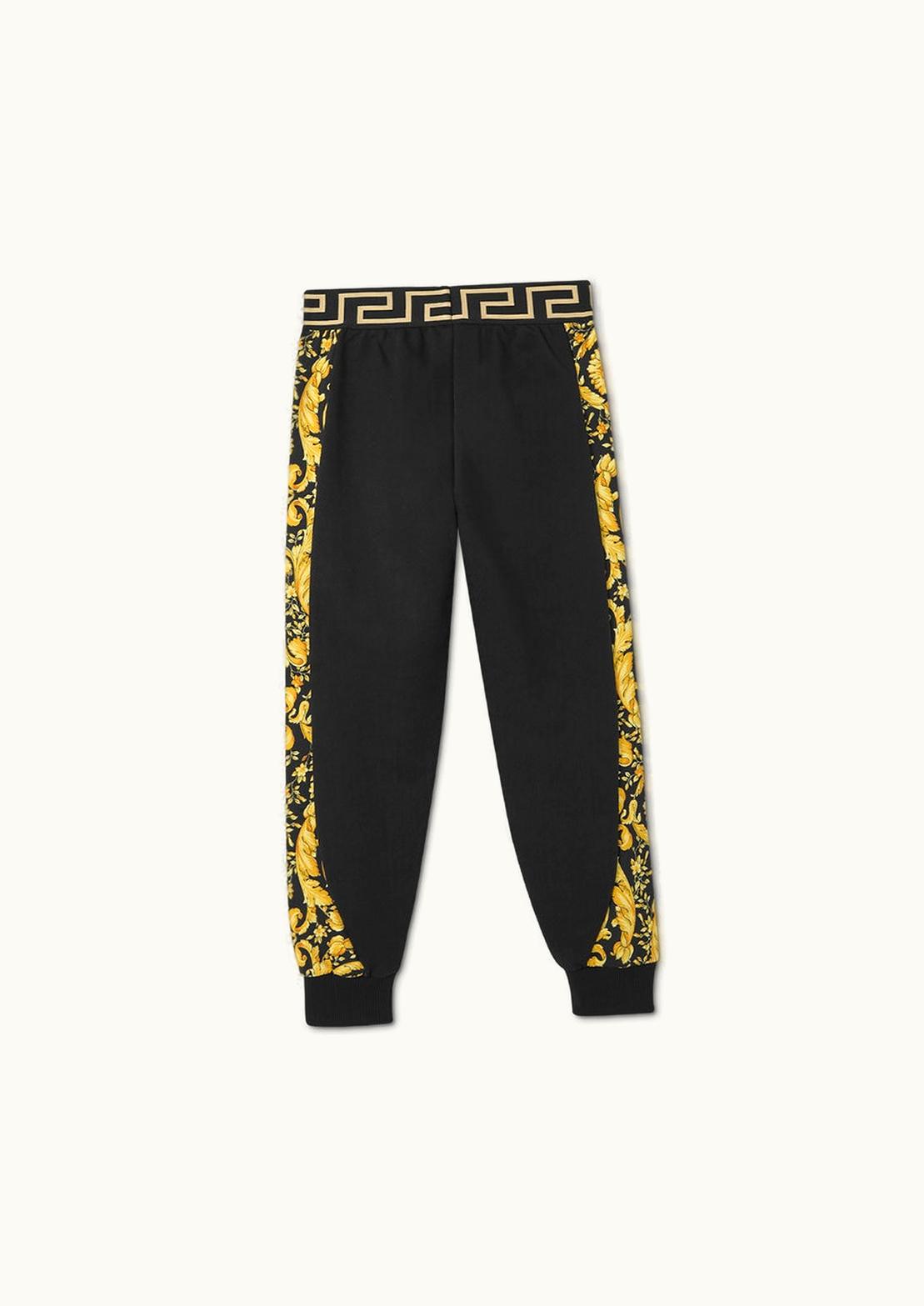 Versace Versace Barocco Kids Sweatpants Black, Gold