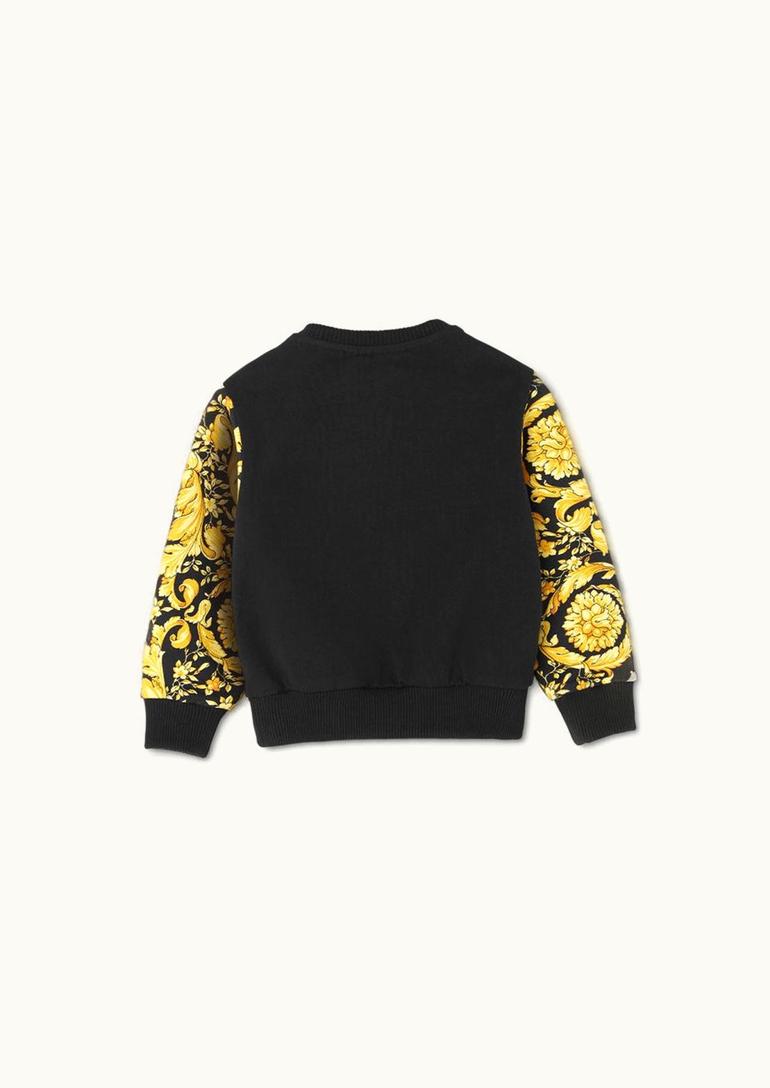 Versace Versace Barocco Medusa Baby Sweatshirt Black, Gold