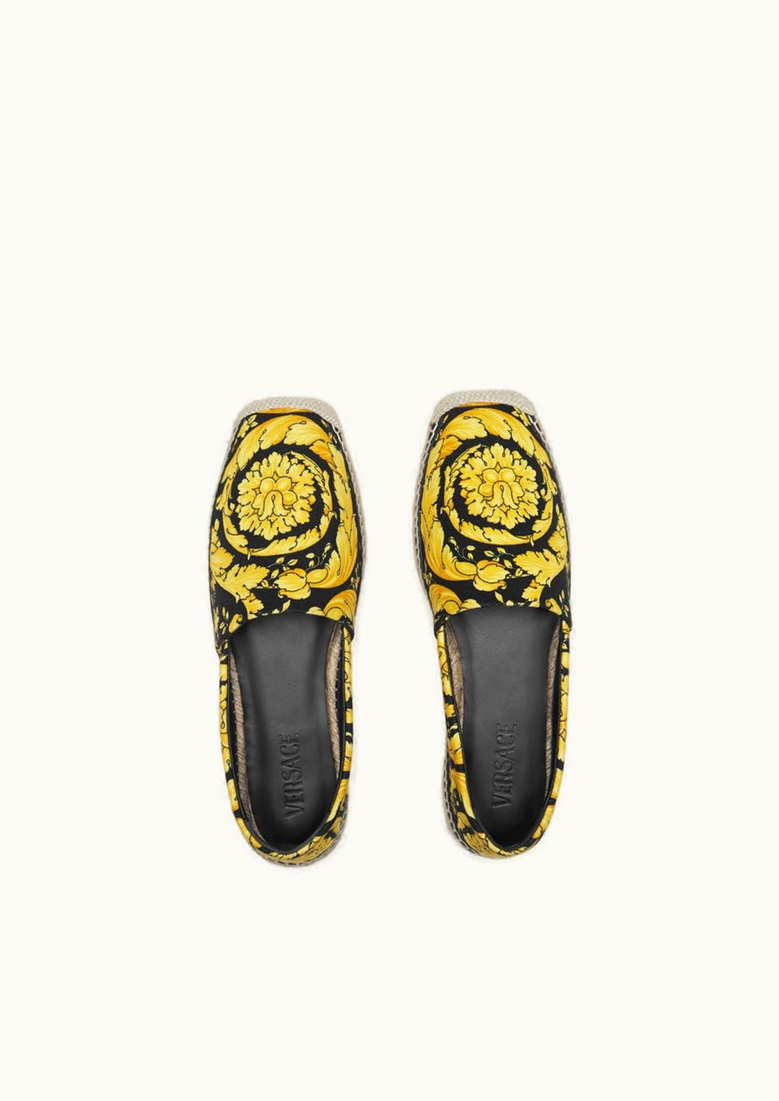 Versace Versace Barocco Print Espadrilles Print