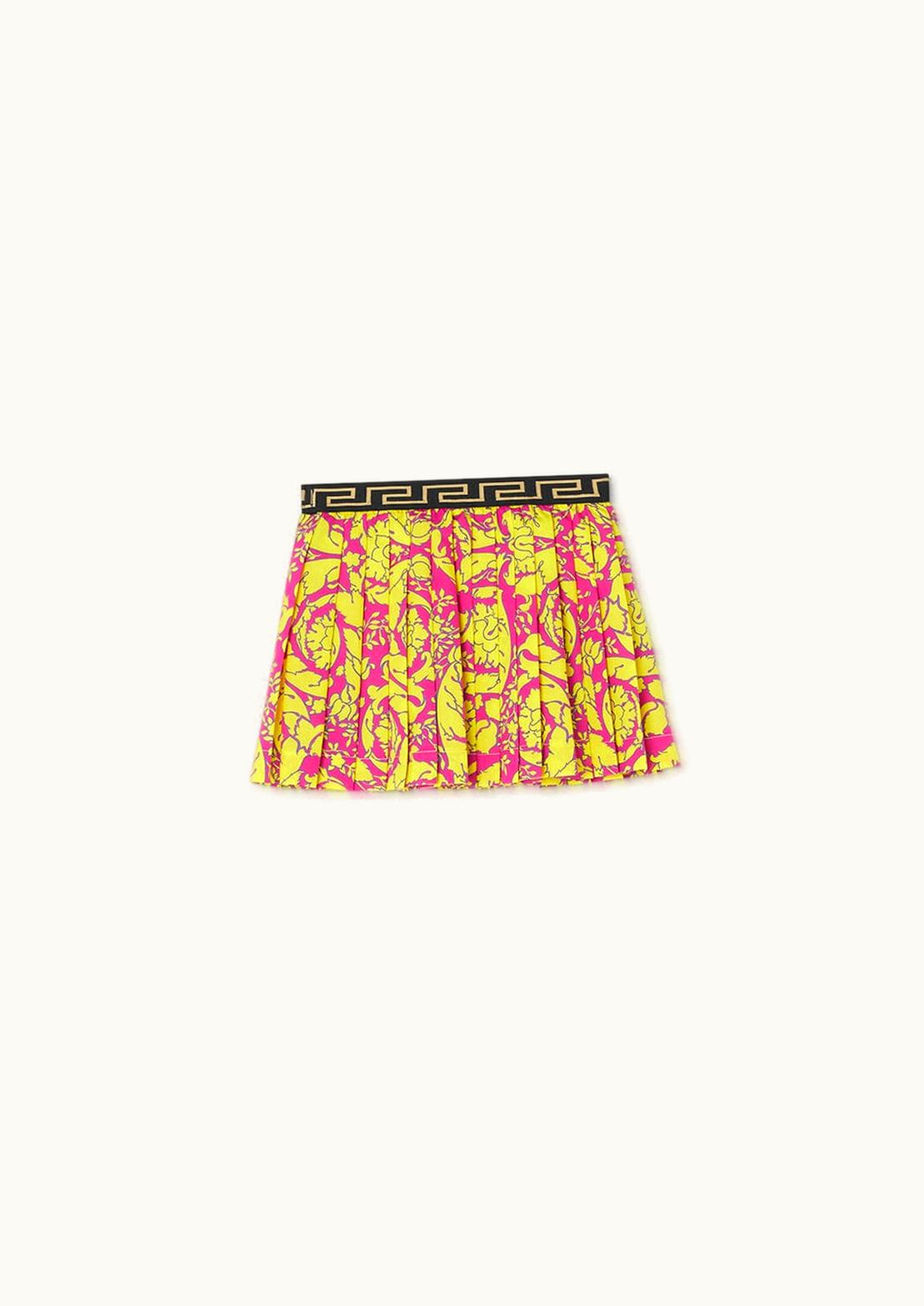 Versace Versace Barocco Silhouette Baby Skirt Purple, Orange