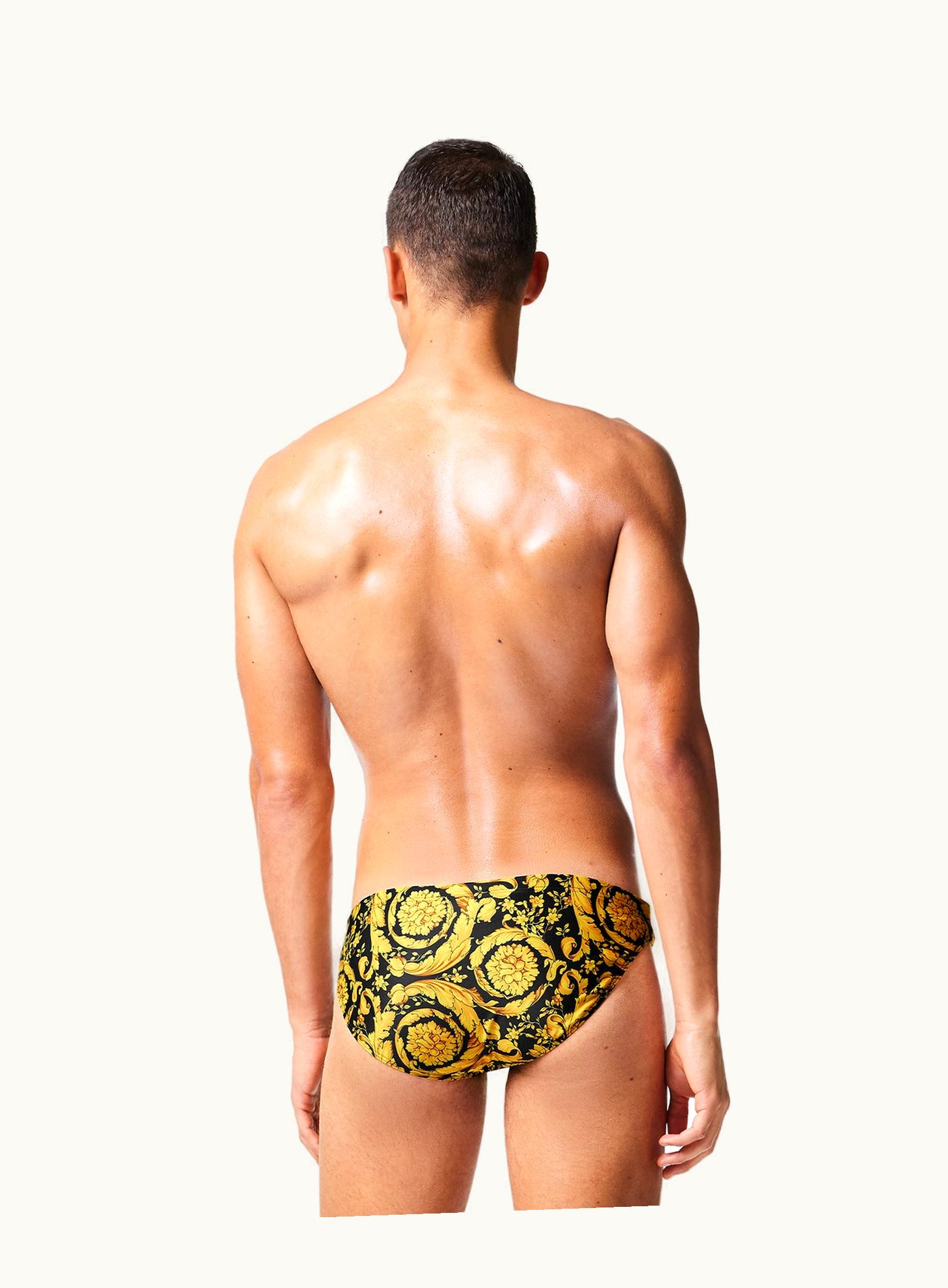 Versace Versace Barocco Swim Briefs Print