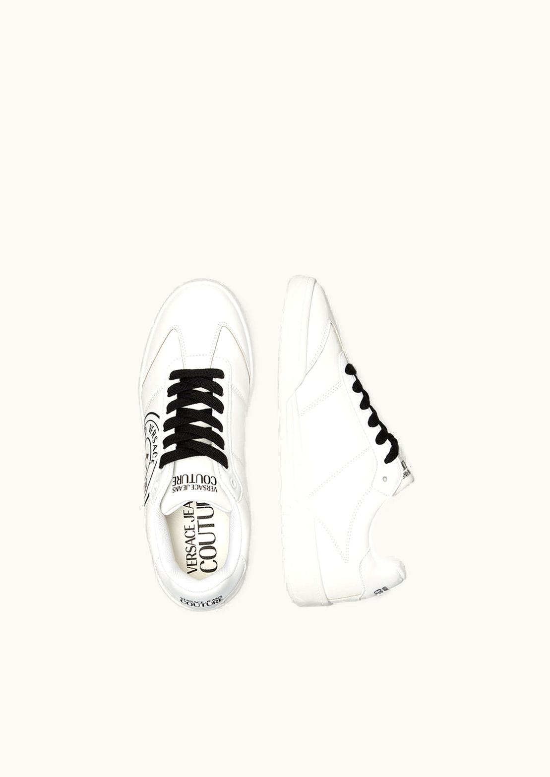 Versace Versace Brooklyn V-Emblem Trainers Black, White