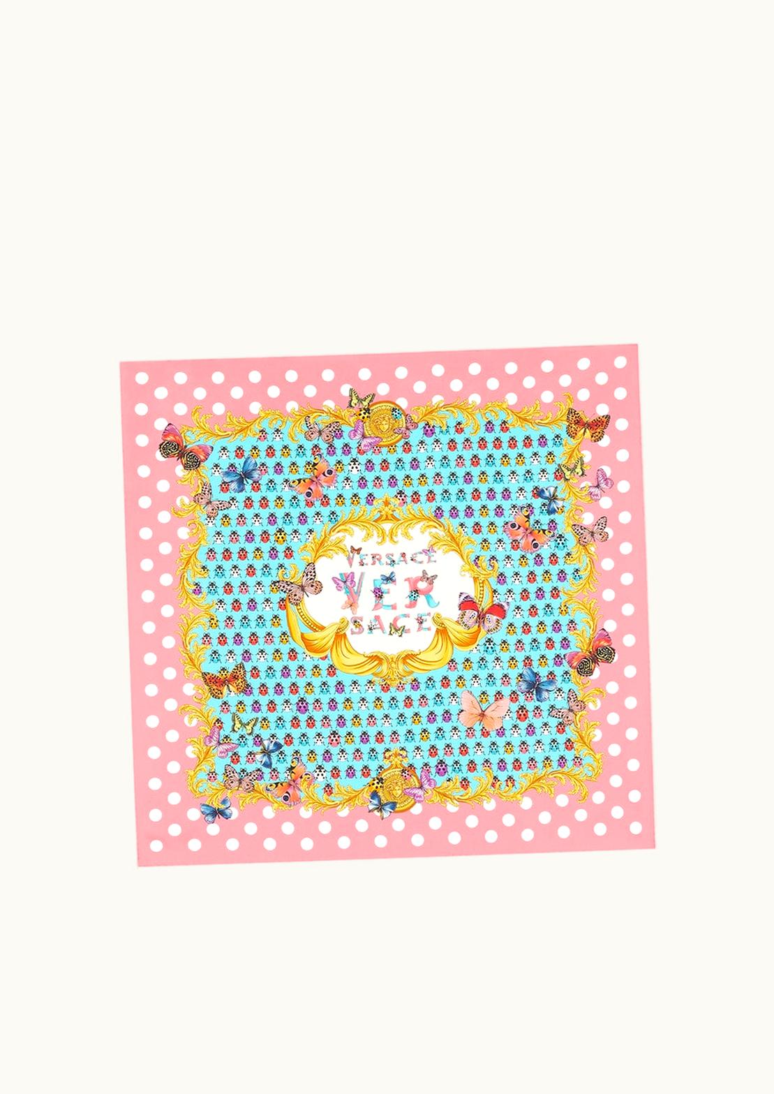 Versace Versace Butterflies Large Silk Foulard 90 CM Print