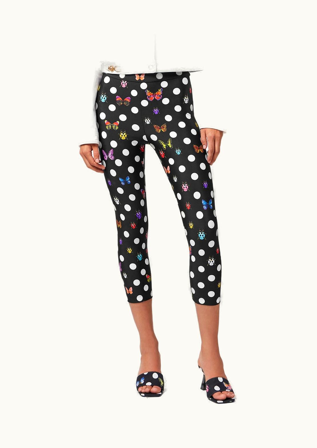 Versace Versace x Dua Lipa Capri Leggings Polka Dot Butterflies & Ladybugs