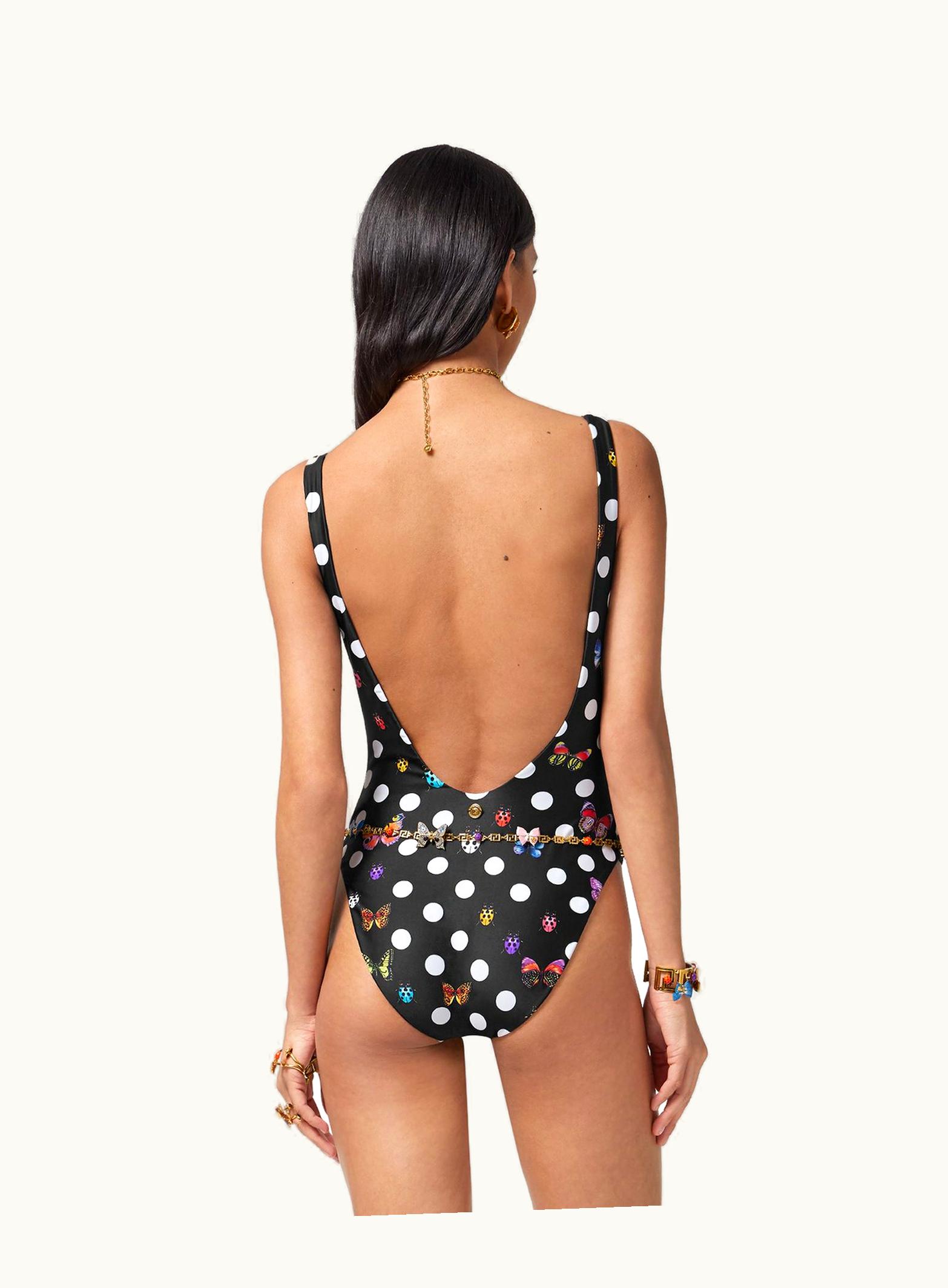Versace Versace Butterflies One-piece Swimsuit Print