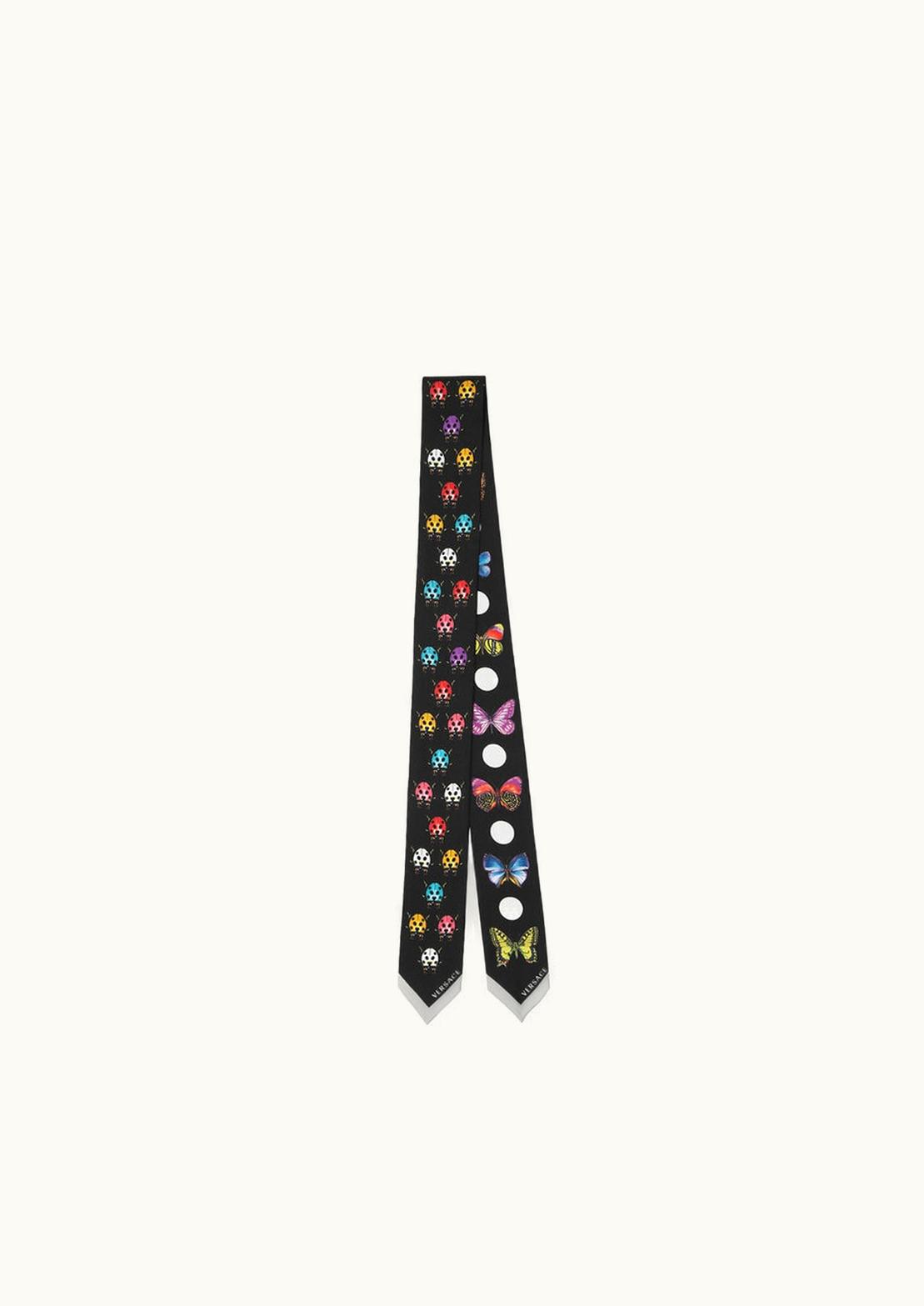 Versace Versace Butterflies Silk Scarf Tie Print